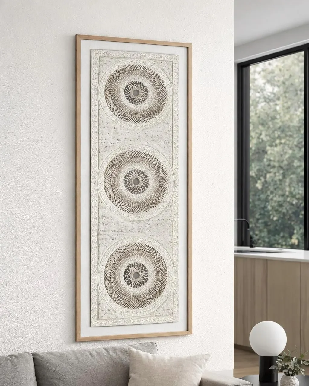 Amate - 47" Long Rectangle Amate