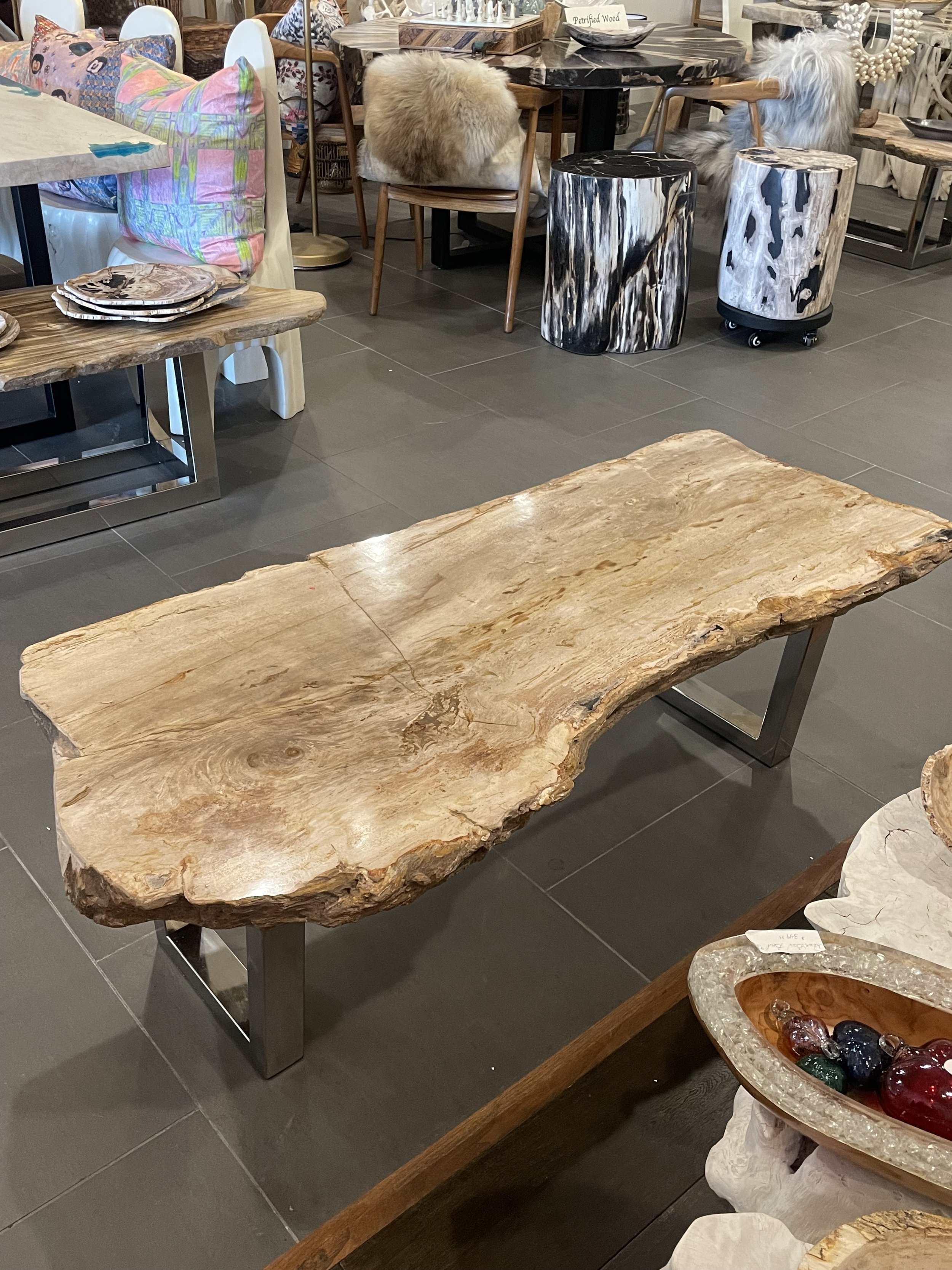 Petrified coffee table in natural and gray tones.jpeg