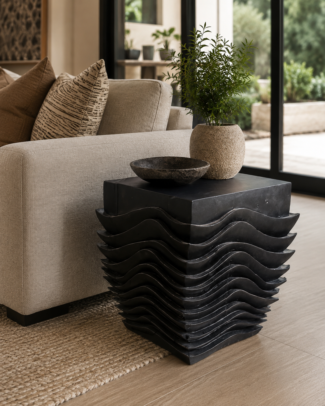 Square black end table.PNG
