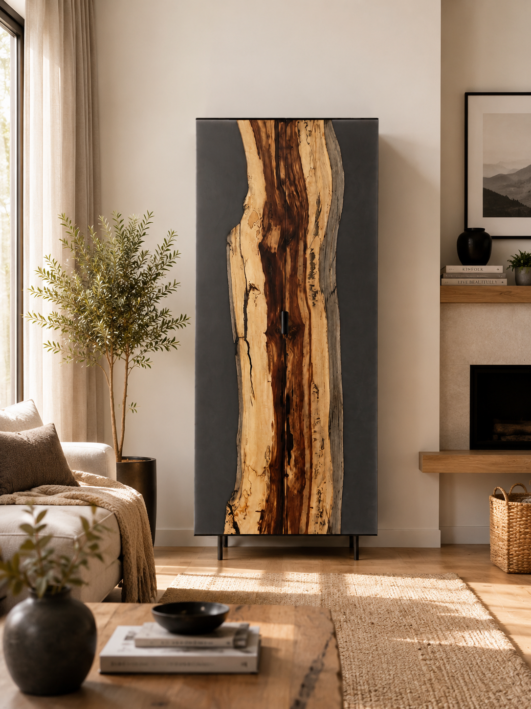Custom Furniture - Vertical Cabinets (Example)