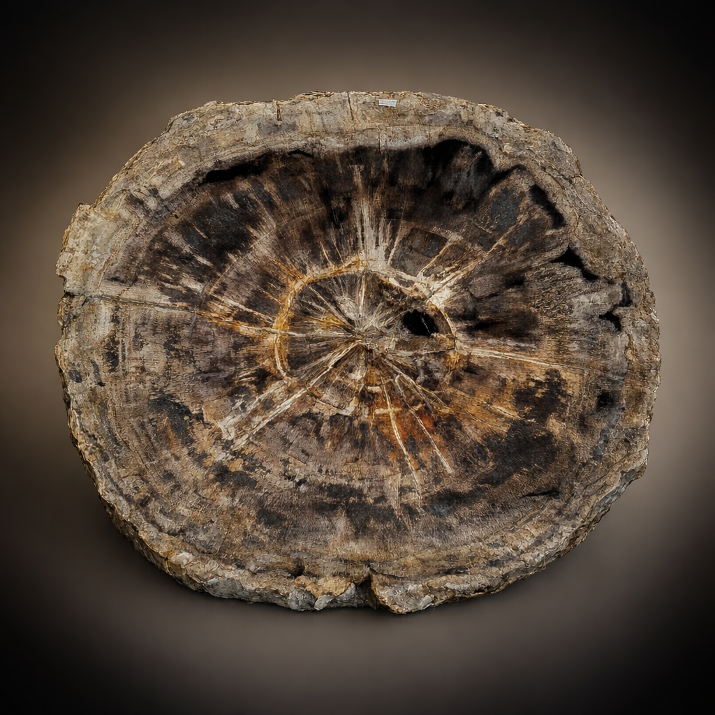 Petrified Wood Coffee Table Crosscut