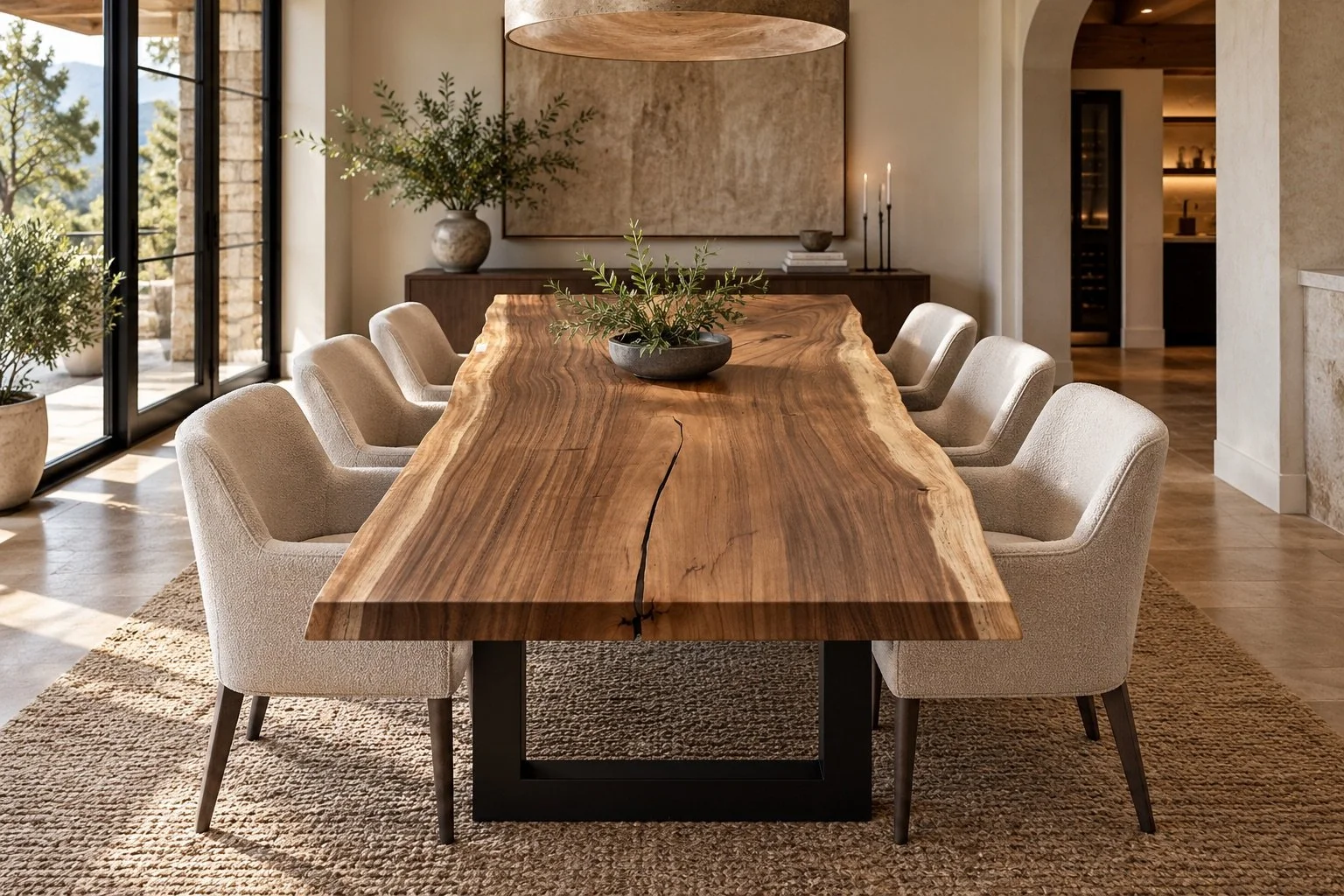 Live Edge Dining Table Shown in a Palisades home .jpeg