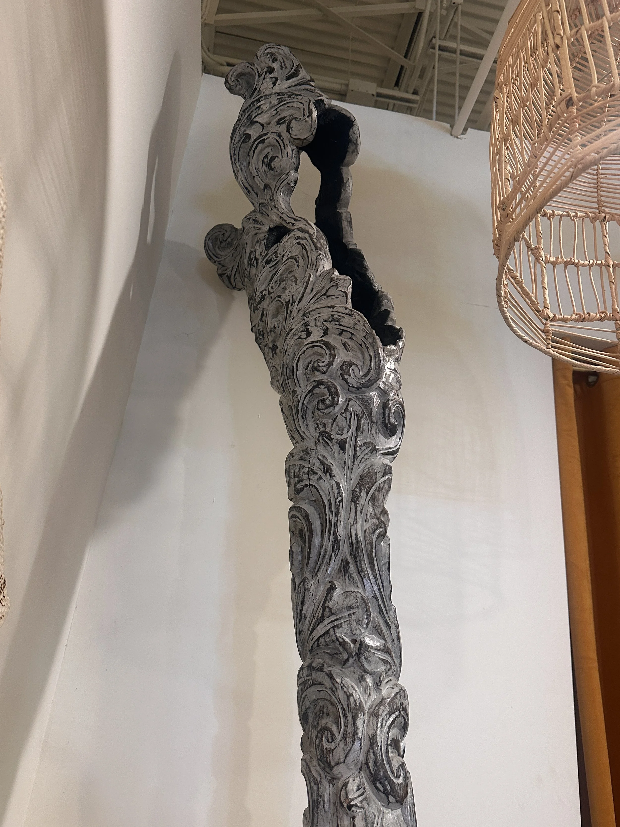 Hand carved Tree sculpture.JPG
