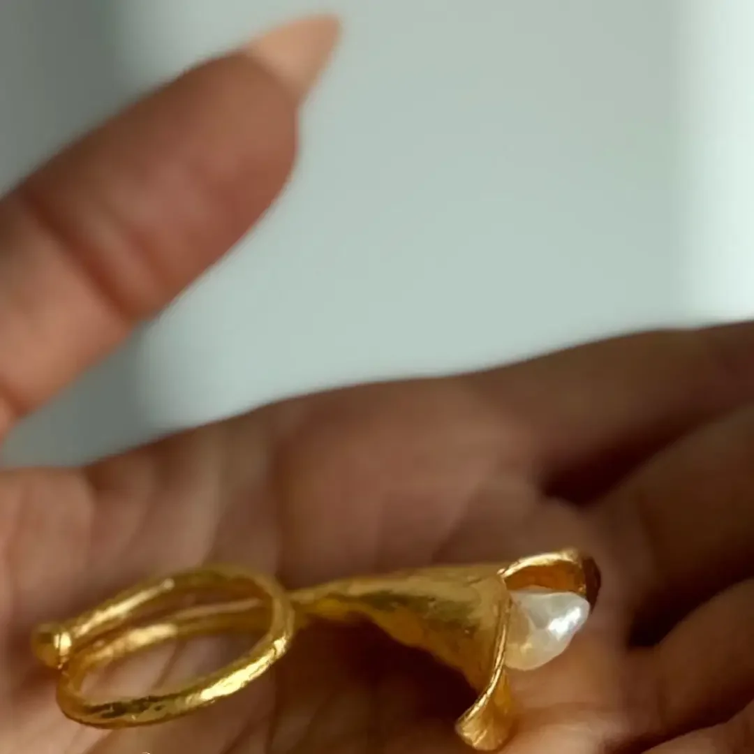 Calla Lily Ring in Hand.webp
