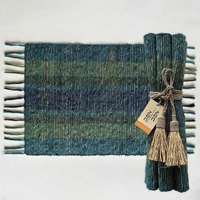 Vetiver Placemats set:6 | deep forest.webp