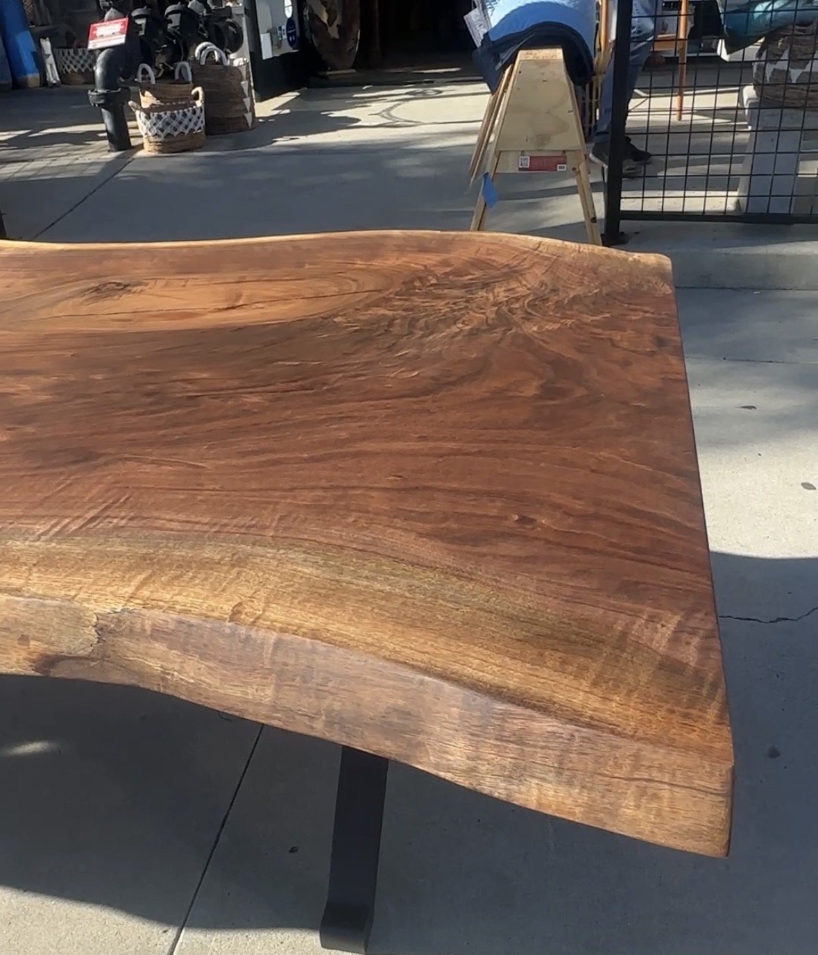 Live edge Walnut single slab table.jpg