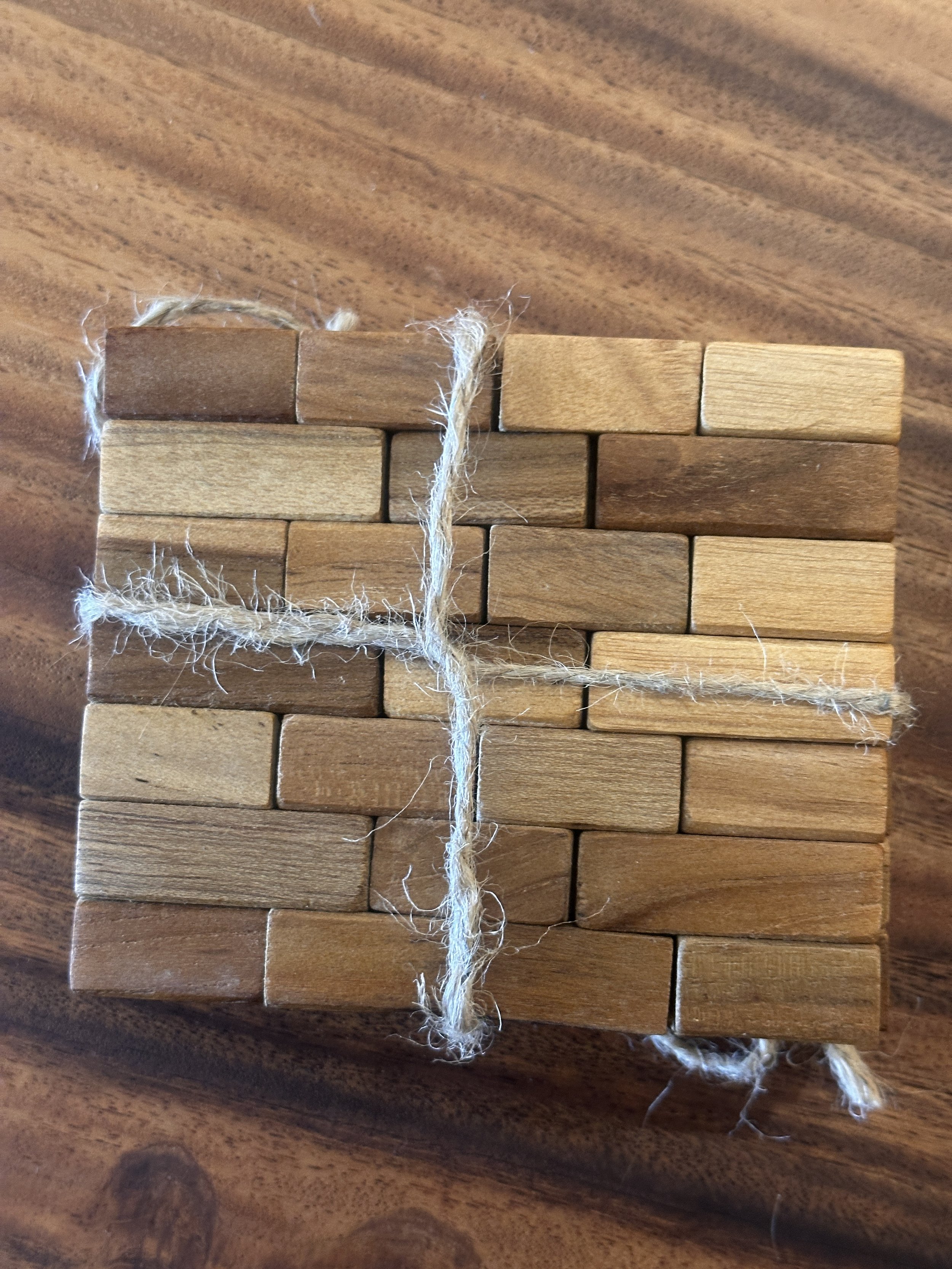 set of 4 teak coasters.JPG