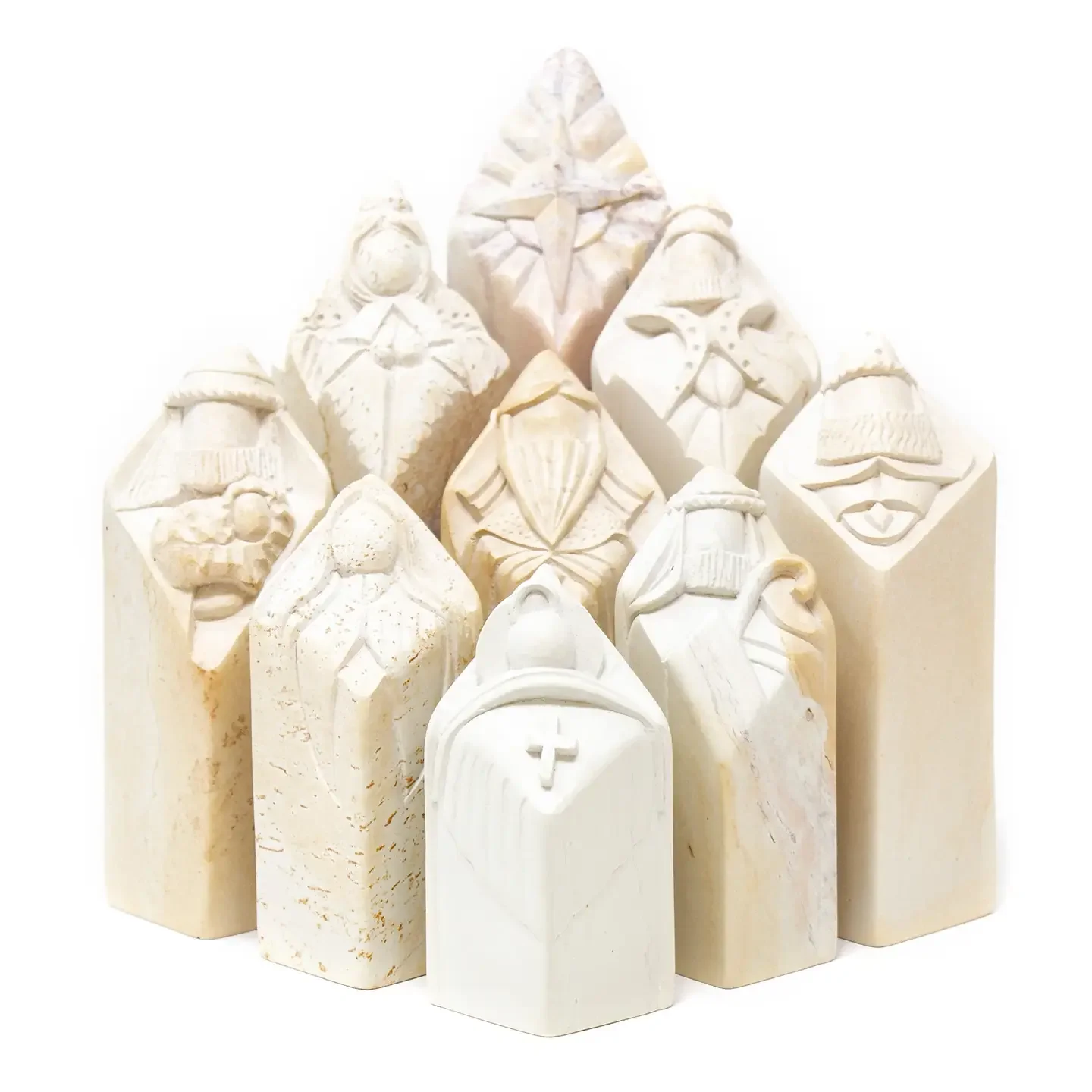 SOapstone Nativity set.webp