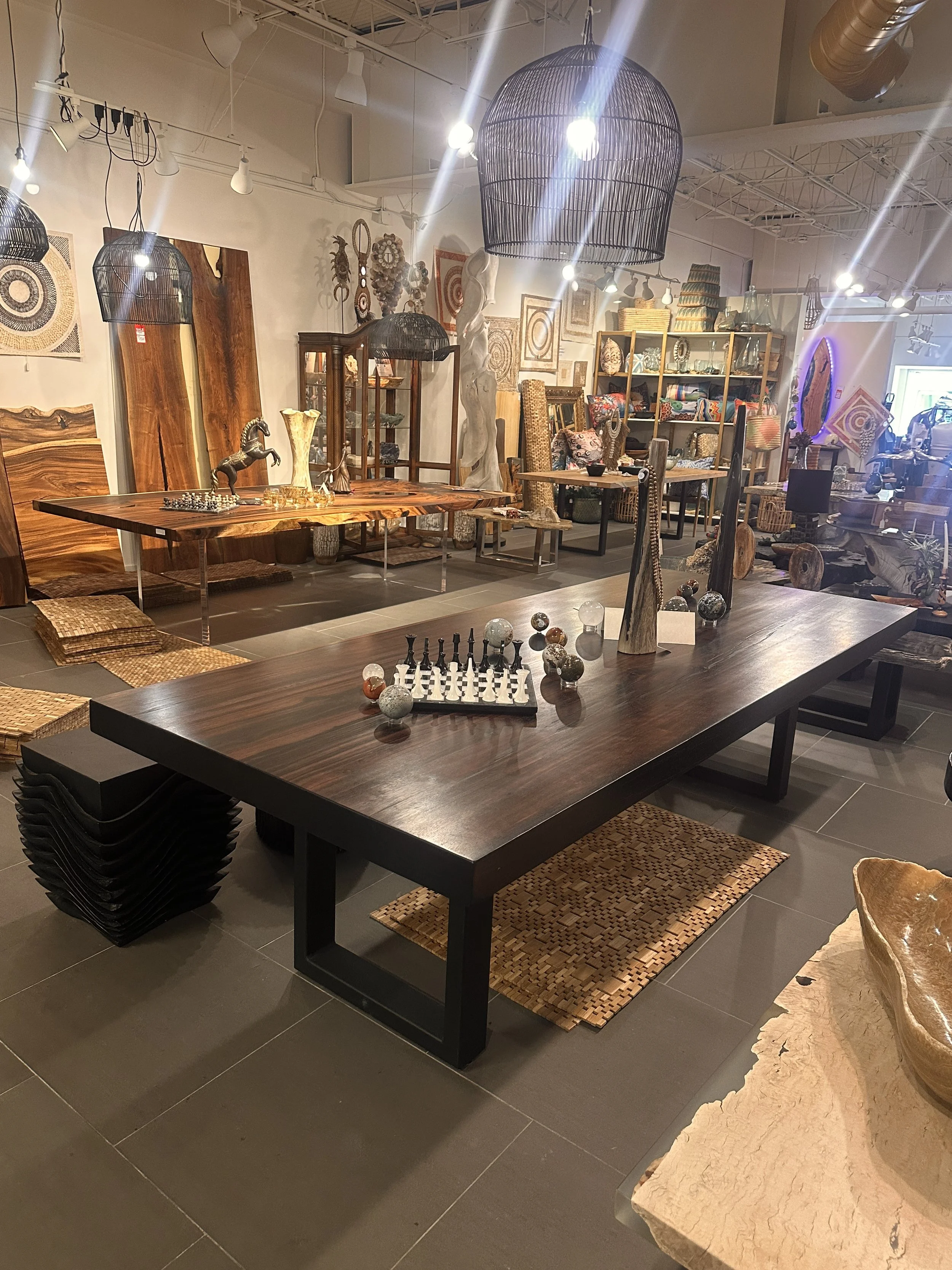 Bespoke Ebony DIning table.JPG