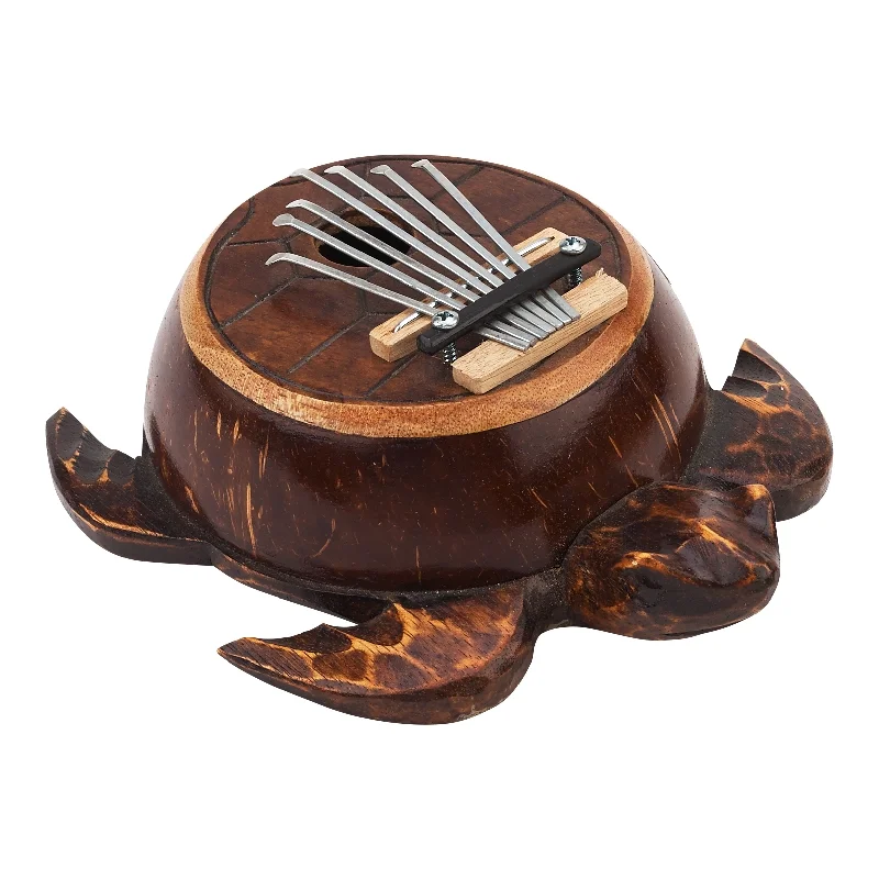 Hand Carved Turtle Thumb Piano