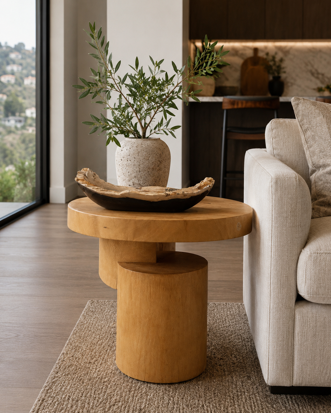 Mango End Table