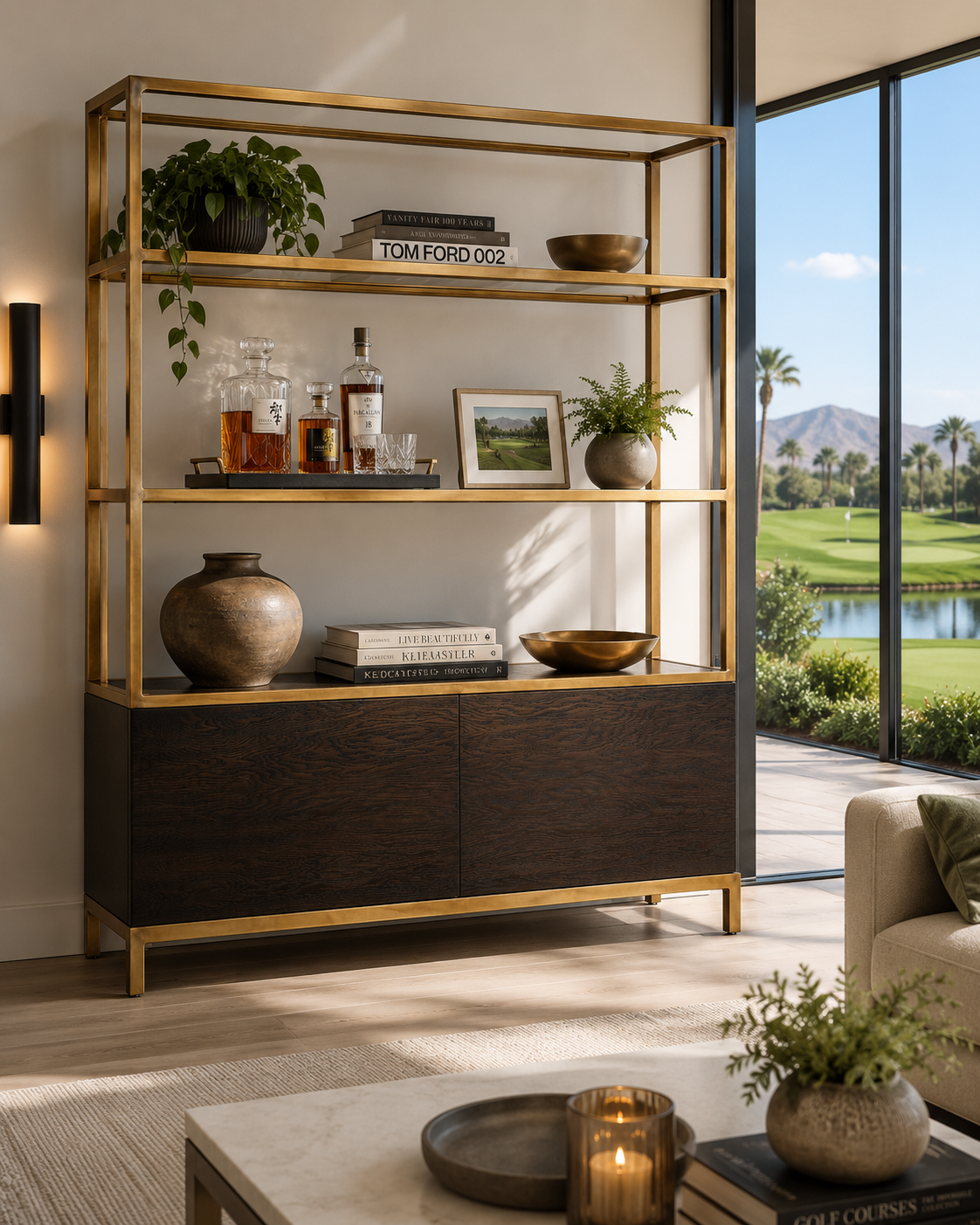 Custom Oak Cabinet with glass shelves.PNG