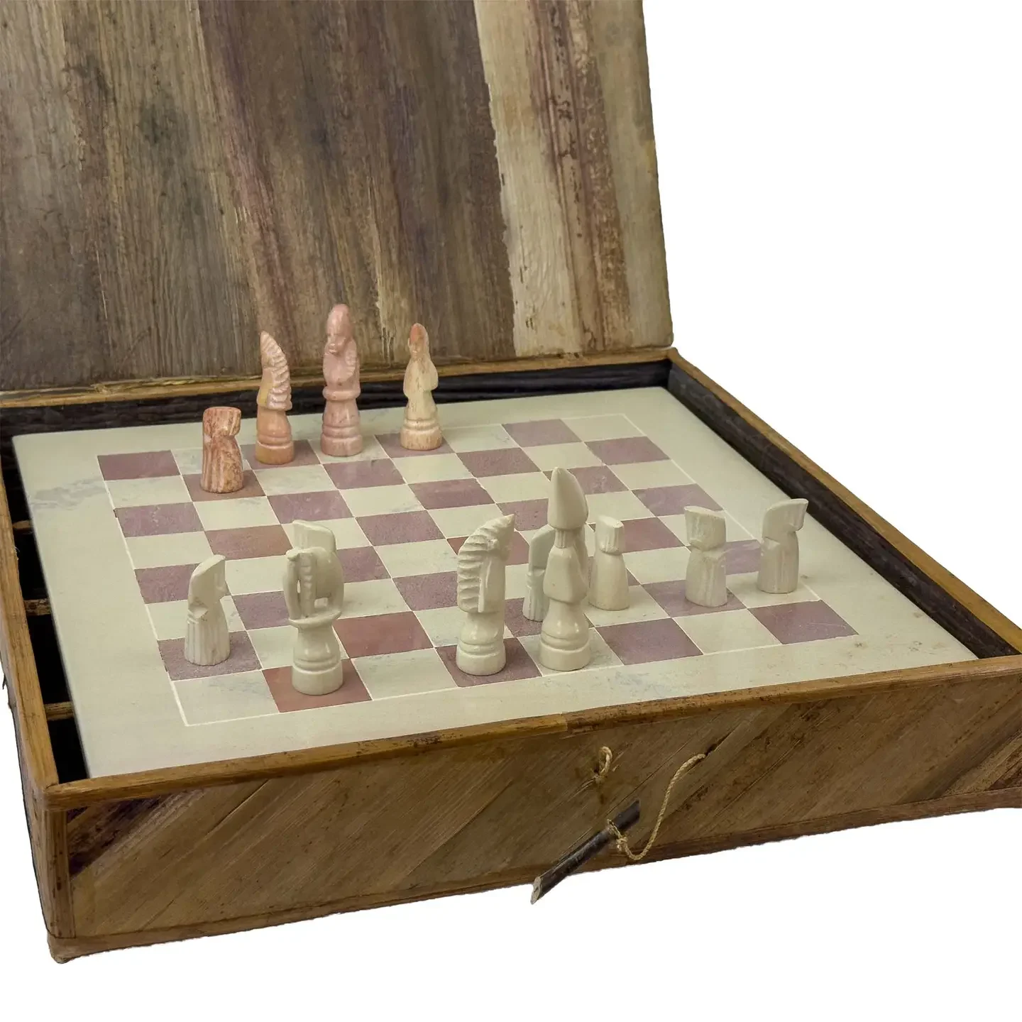 Chess Set - Pink Massai Set