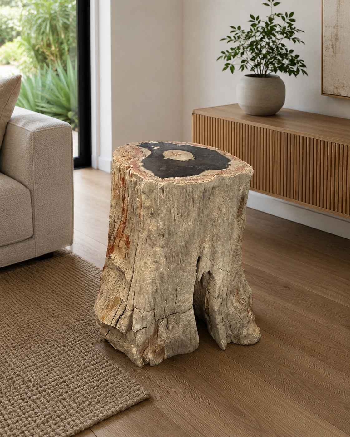 Petrified Palm Tree Stump