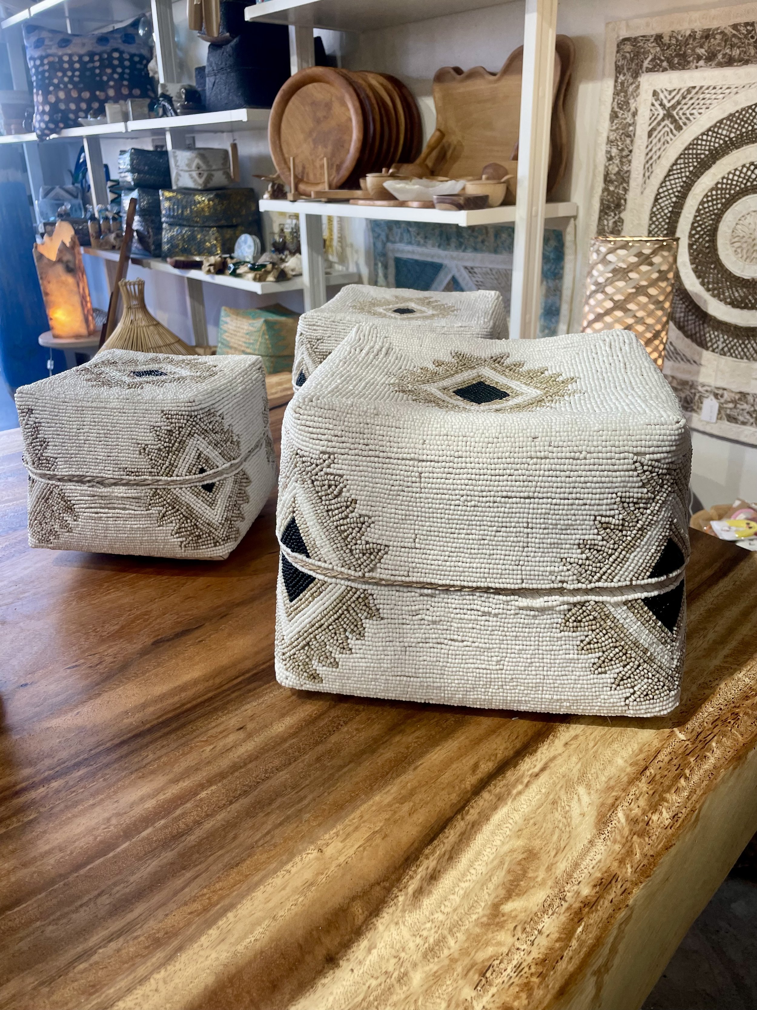 White Tribal beaded box.jpeg