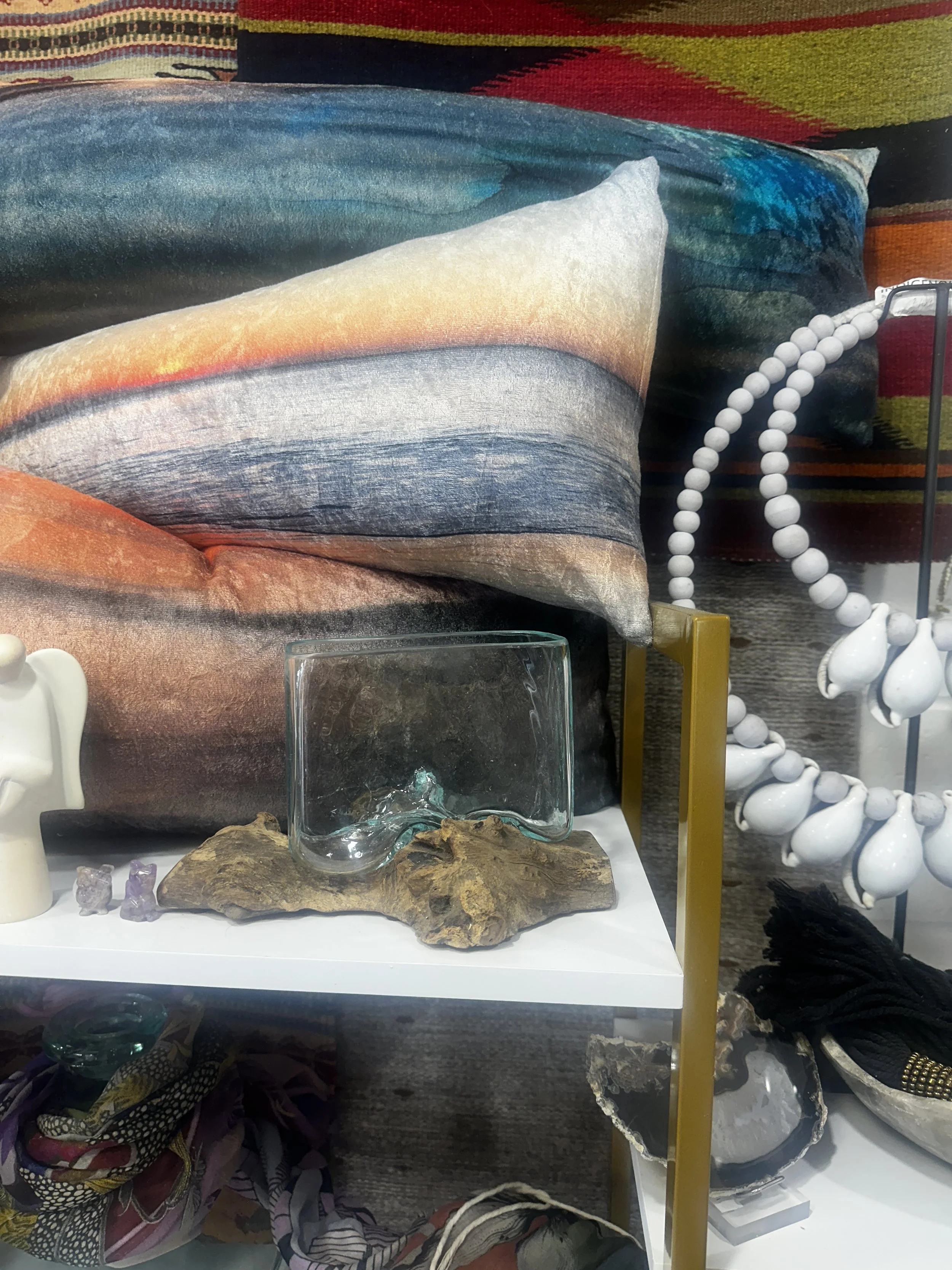 Blown glass rectangle shape.JPG