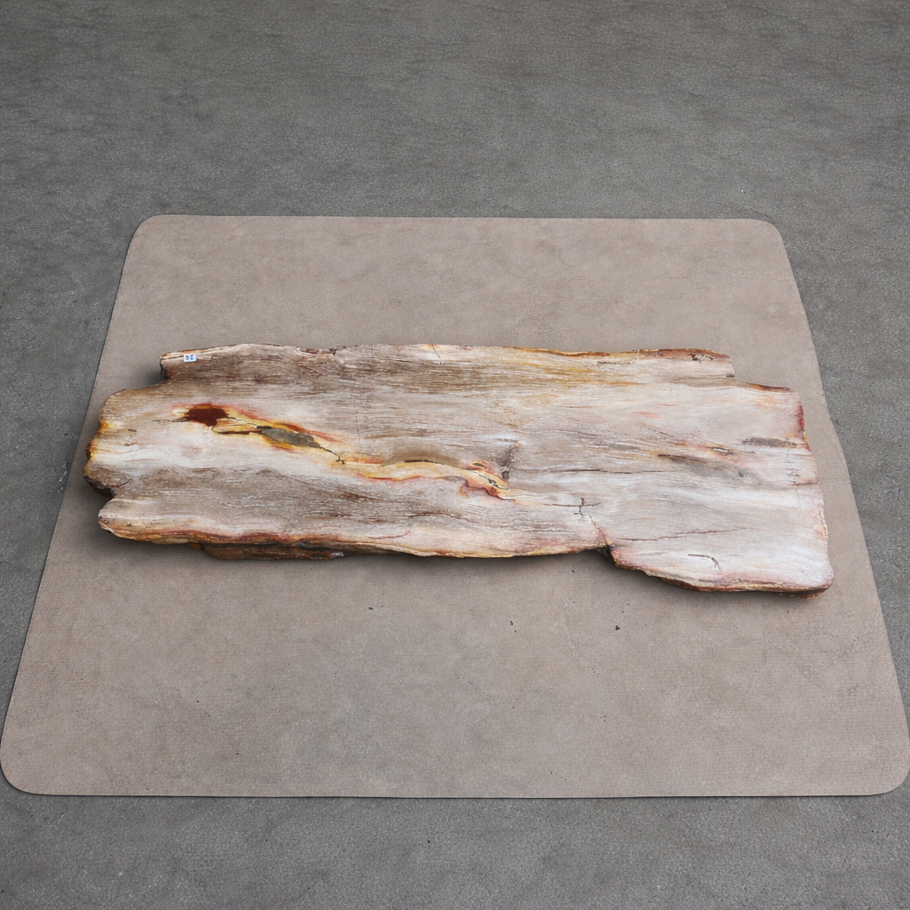 Long rectangle live edge petrified coffee table.PNG