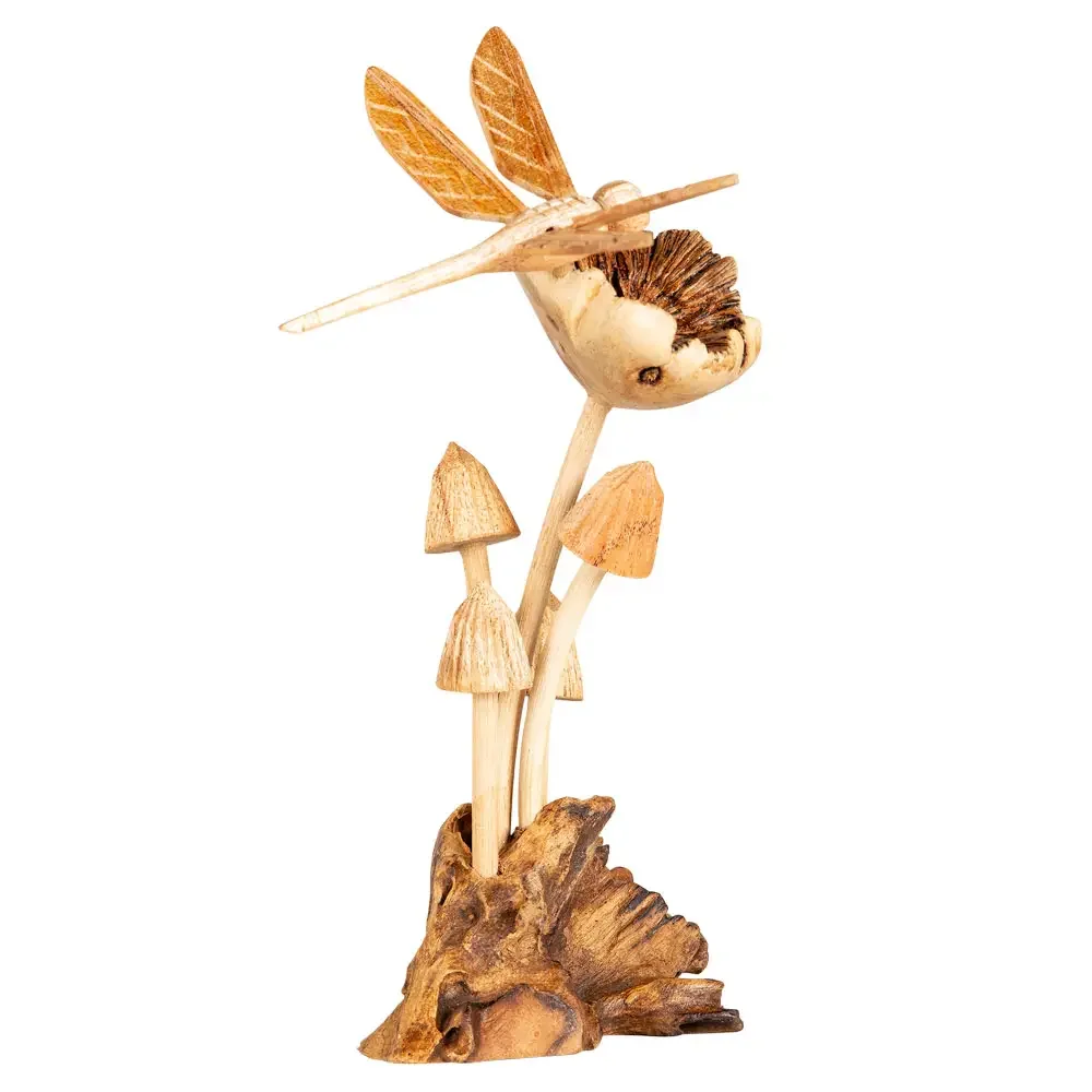 dragonfly on mashroom.webp