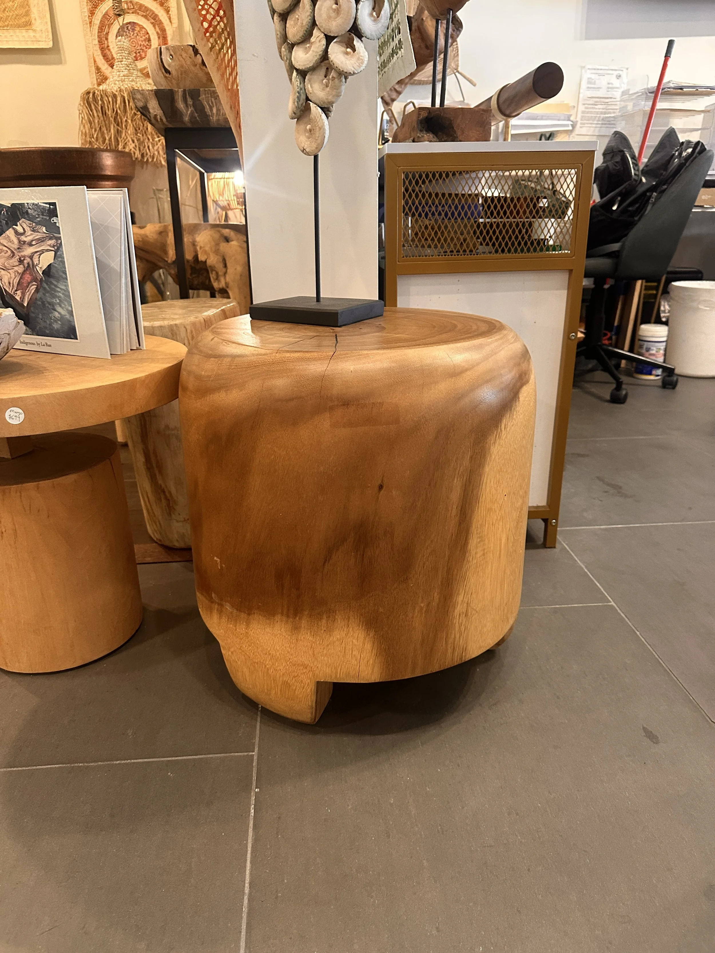 Acacia turned end table.JPG