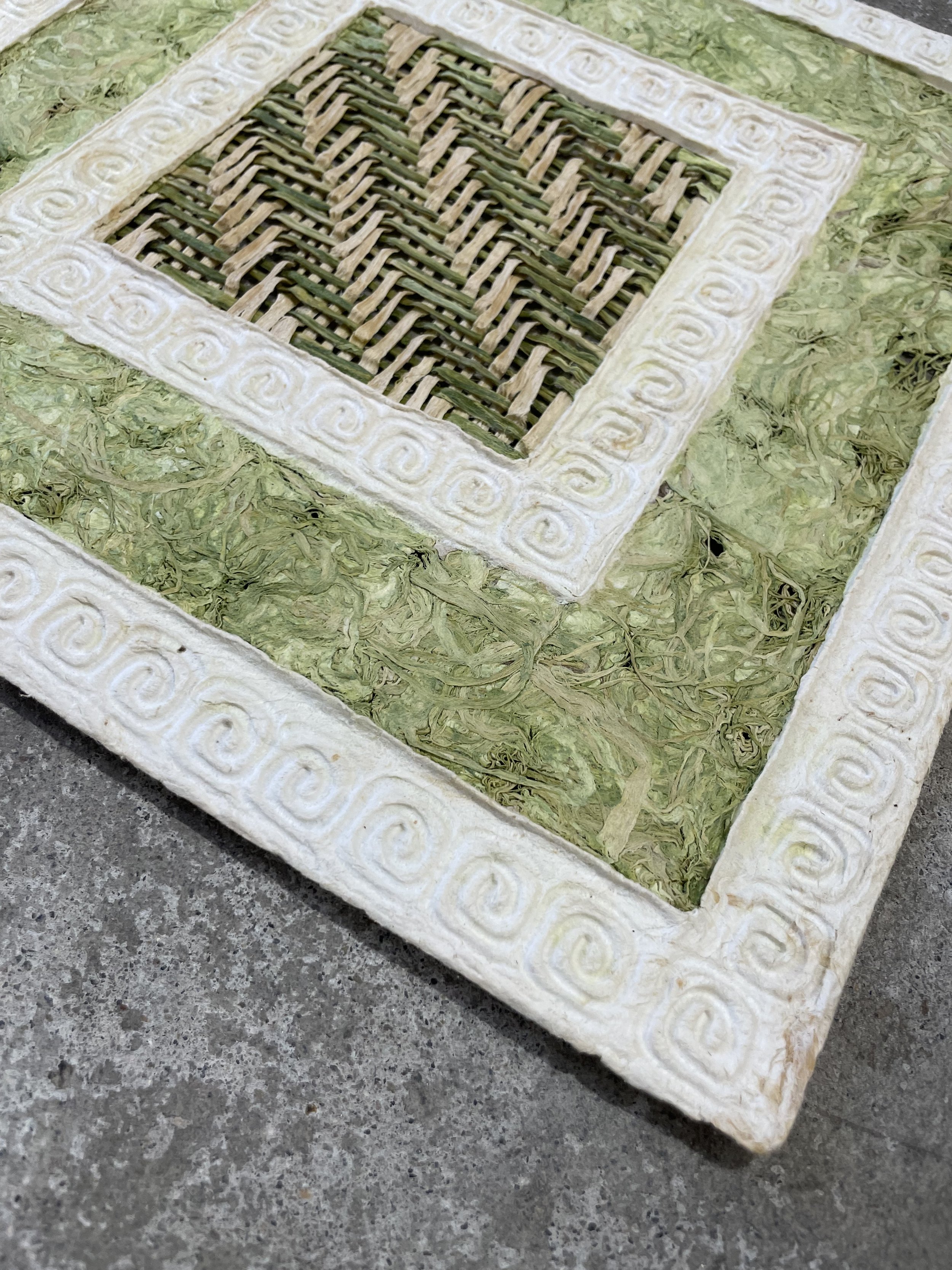 12" x 12" Green Amate