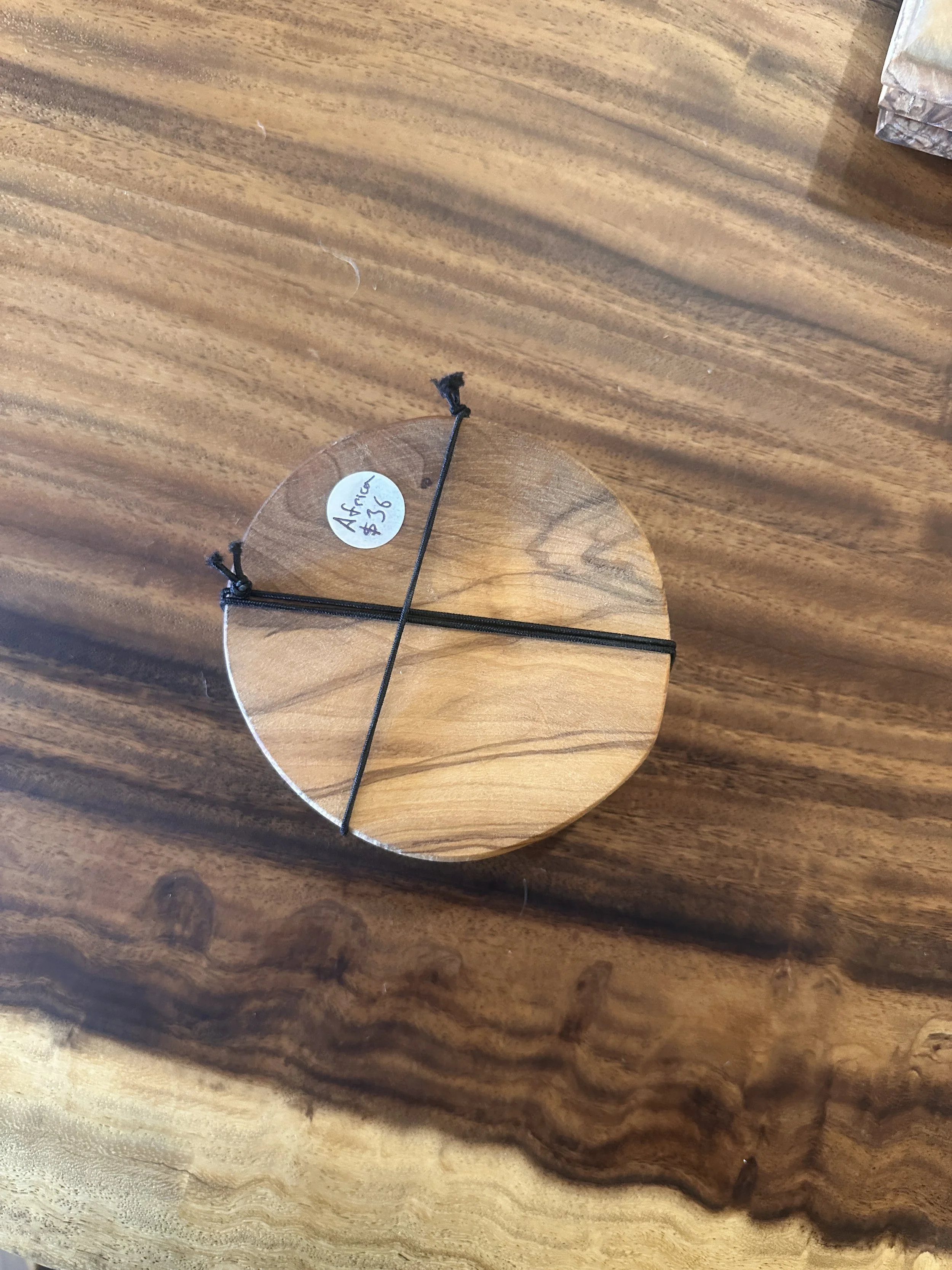 Olive wood coasters.JPG