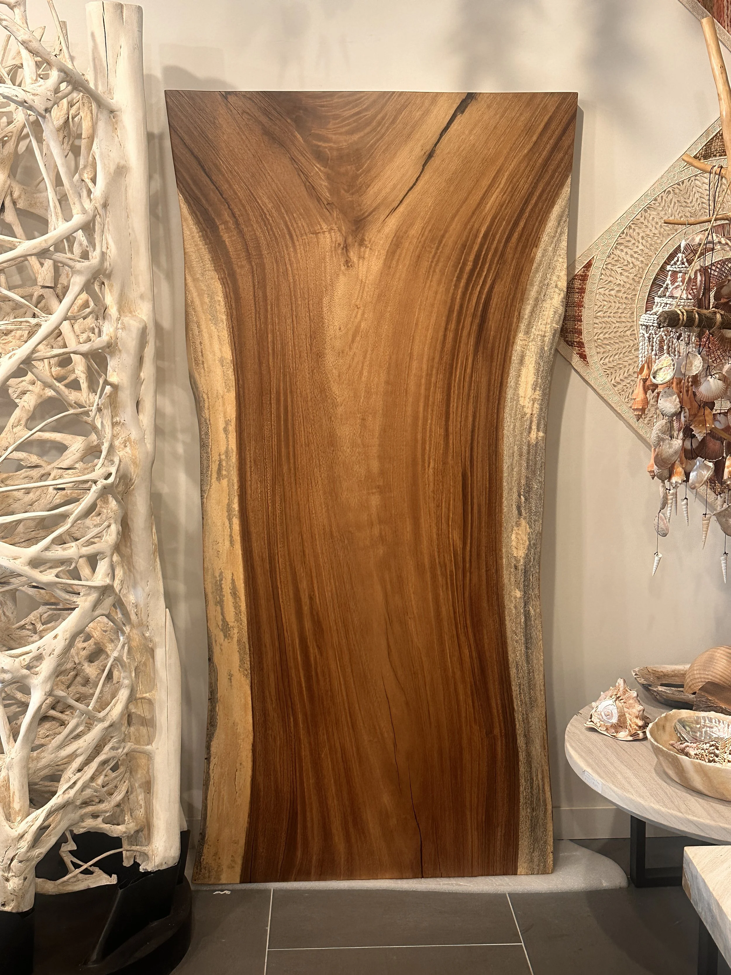 Full slab view of solid acacia slab.JPG