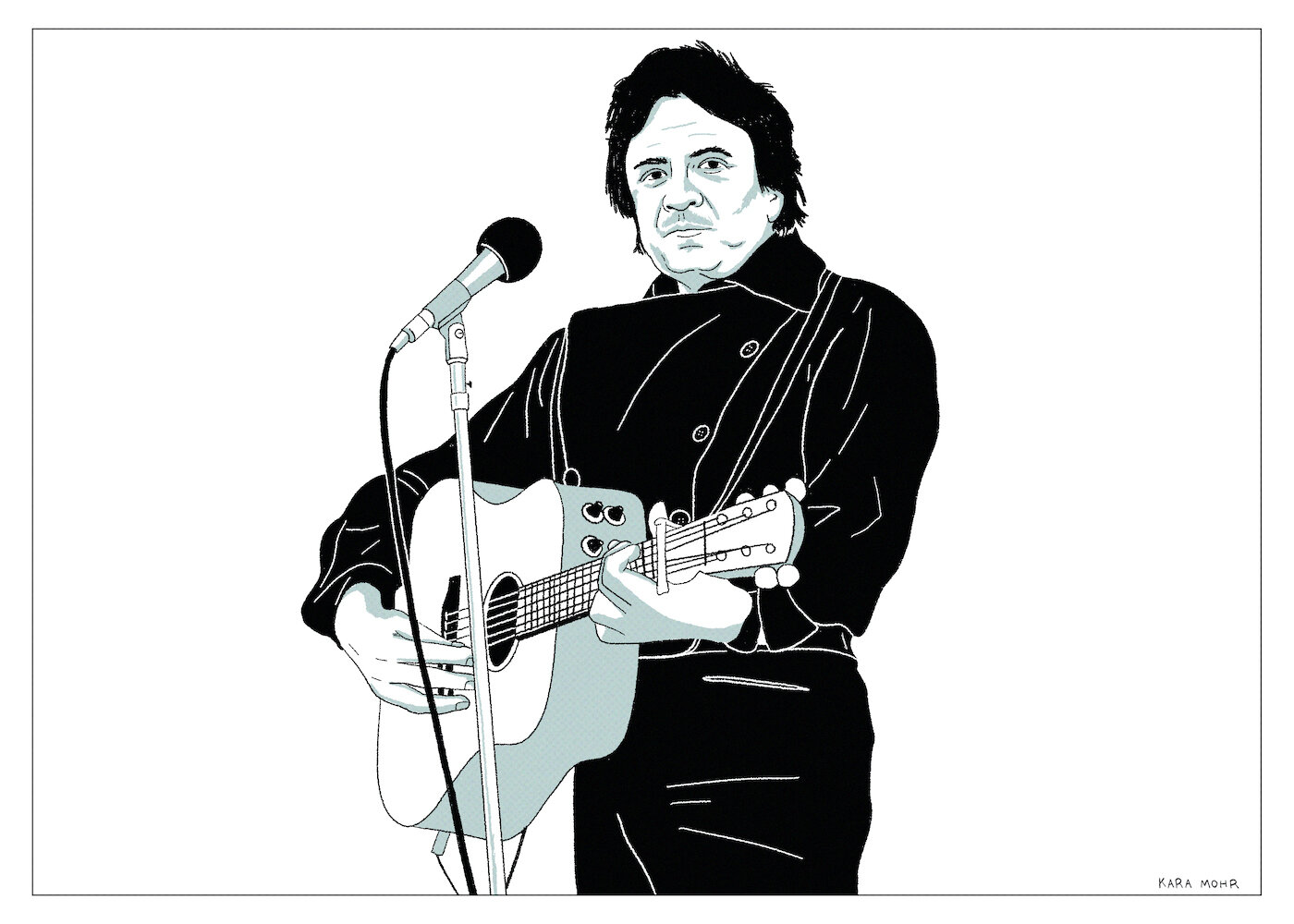 Johnny Cash “Johnny Cash is Coming to Town”