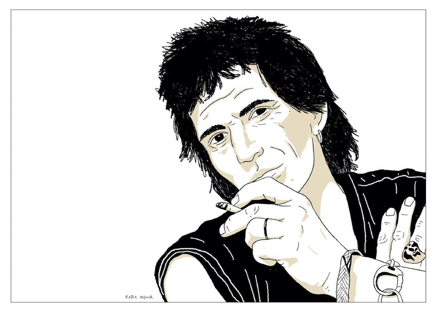 Keith Richards “Talk is Cheap”