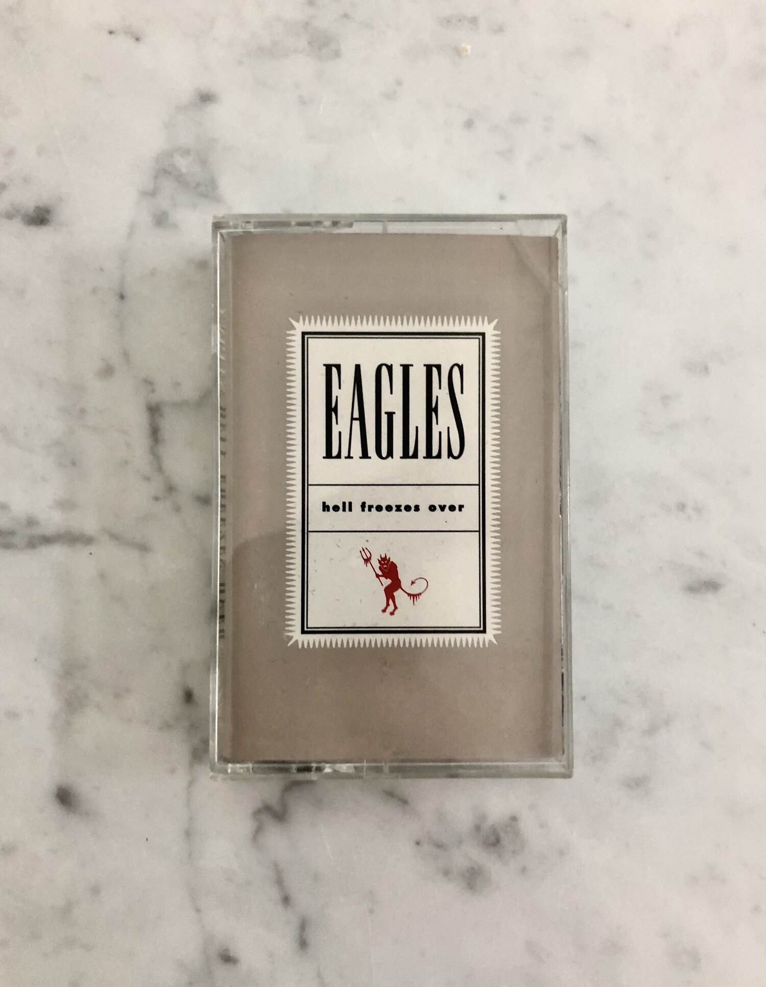 The Eagles Cassette Tape Hell Freezes Over Greatest Hits 