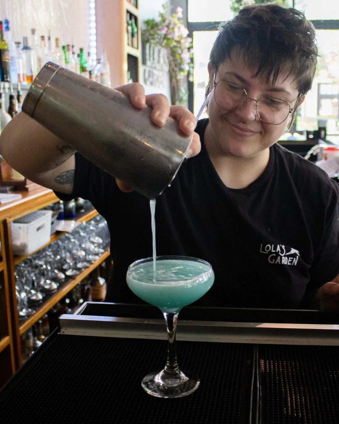 Drink good, do good. ✨🍸 We&rsquo;re serving up the gorgeous Elderflower Gimlet for our Cocktails for a Cause initiative at Lola's Garden!

Here&rsquo;s what&rsquo;s inside this shimmery masterpiece:
🪵 Bluecoat Gin
🌸 Elderflower Liqueur
🍋 Fresh Li
