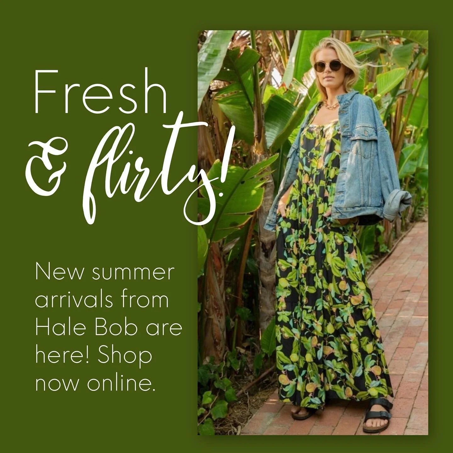 Fresh new summer arrivals are here for you! 🌿 Shop online via link in bio 🛍 #summerstyle #shoplocal #newarrivals 

#supportlocal #fashion #style #shopdurham #shopping #local #lookgoodfeelgood #loveyourlook #garbosboutique #garbos #boutique 
#boutiq