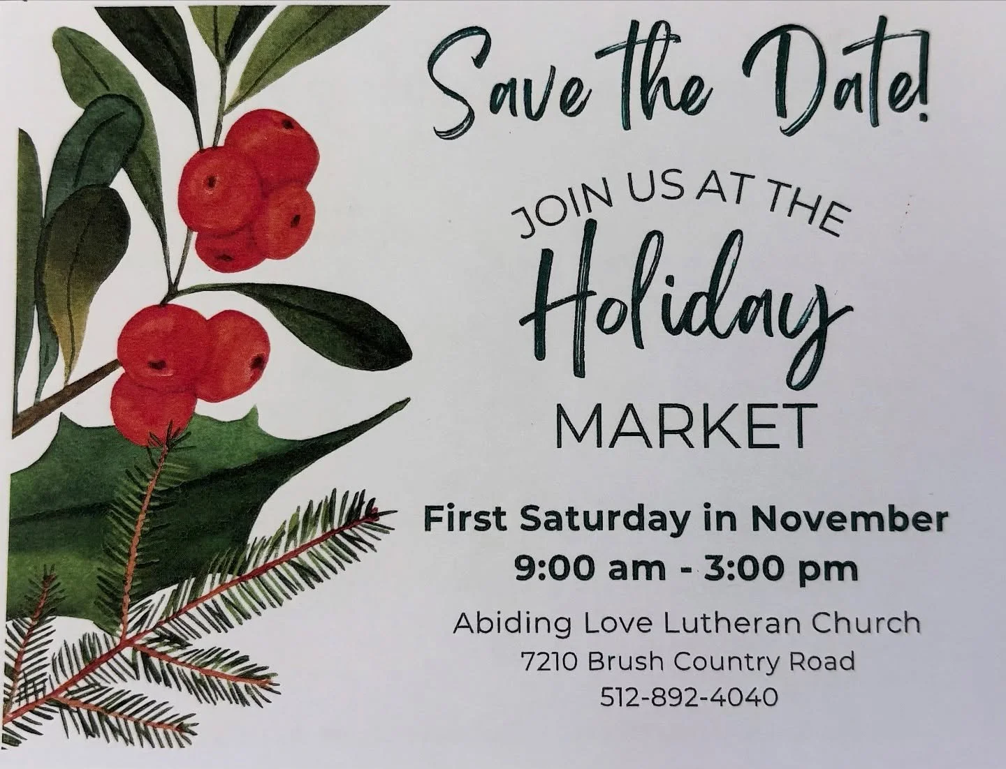 It&rsquo;s that time of year again!  The annual Abiding Love Craft Fair is coming up soon. Tinkery will be there, so be sure to mark it in your calendar and come on down!

The Craft Fair is in Southwest Austin on the first Saturday of November from 9