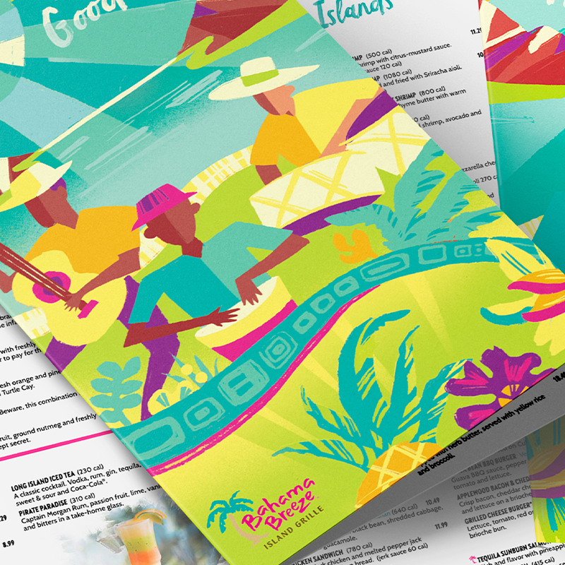 Bahama Breeze Branding