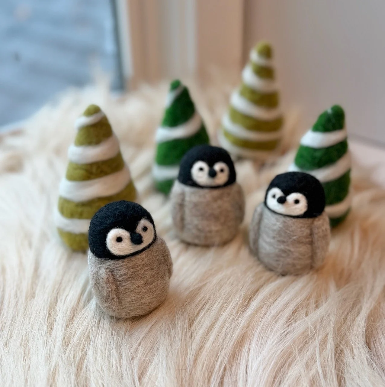 Needle Felting Class - Baby Penguin