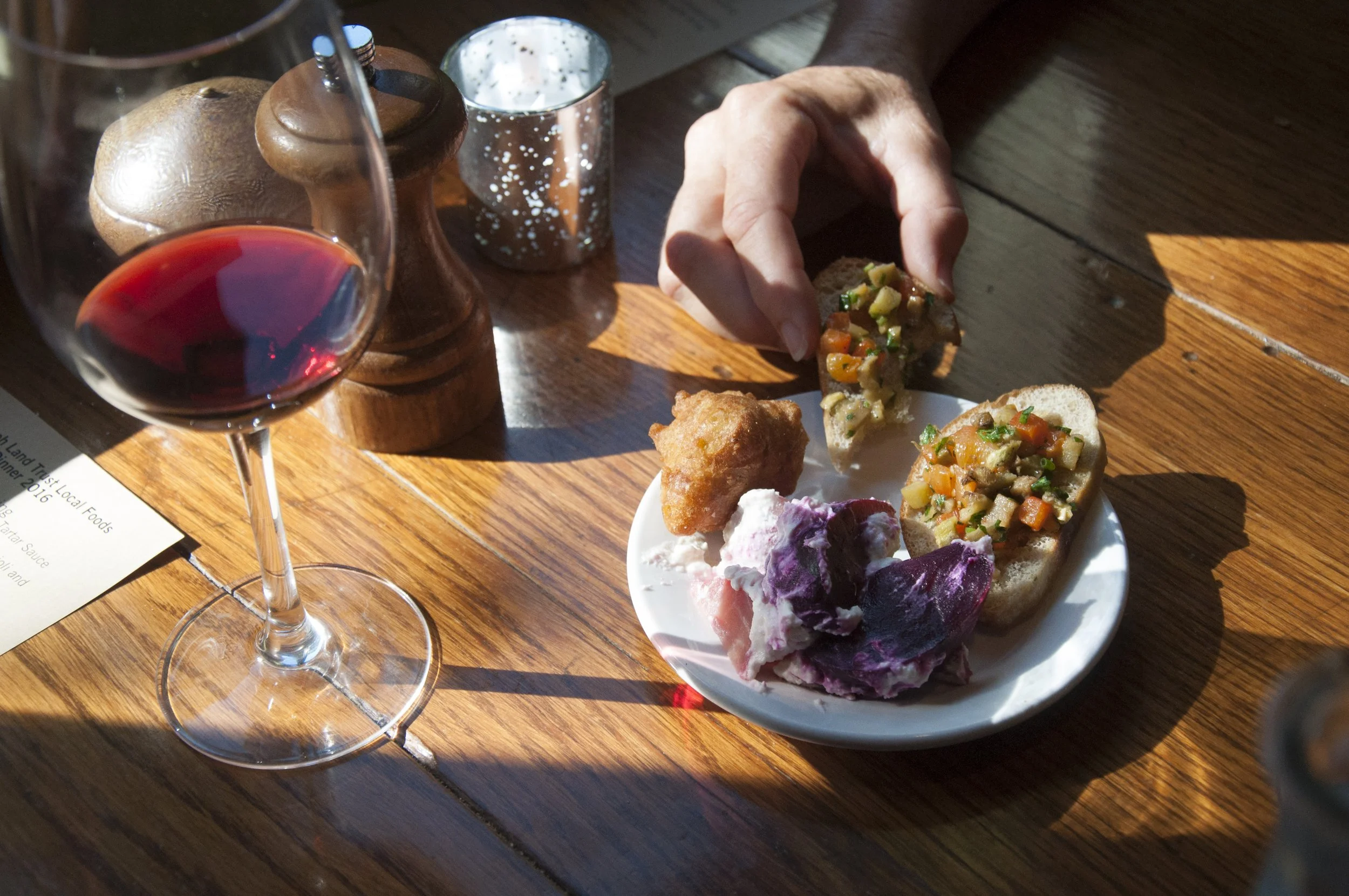 Local Foods Dinner at The Winds Cafe