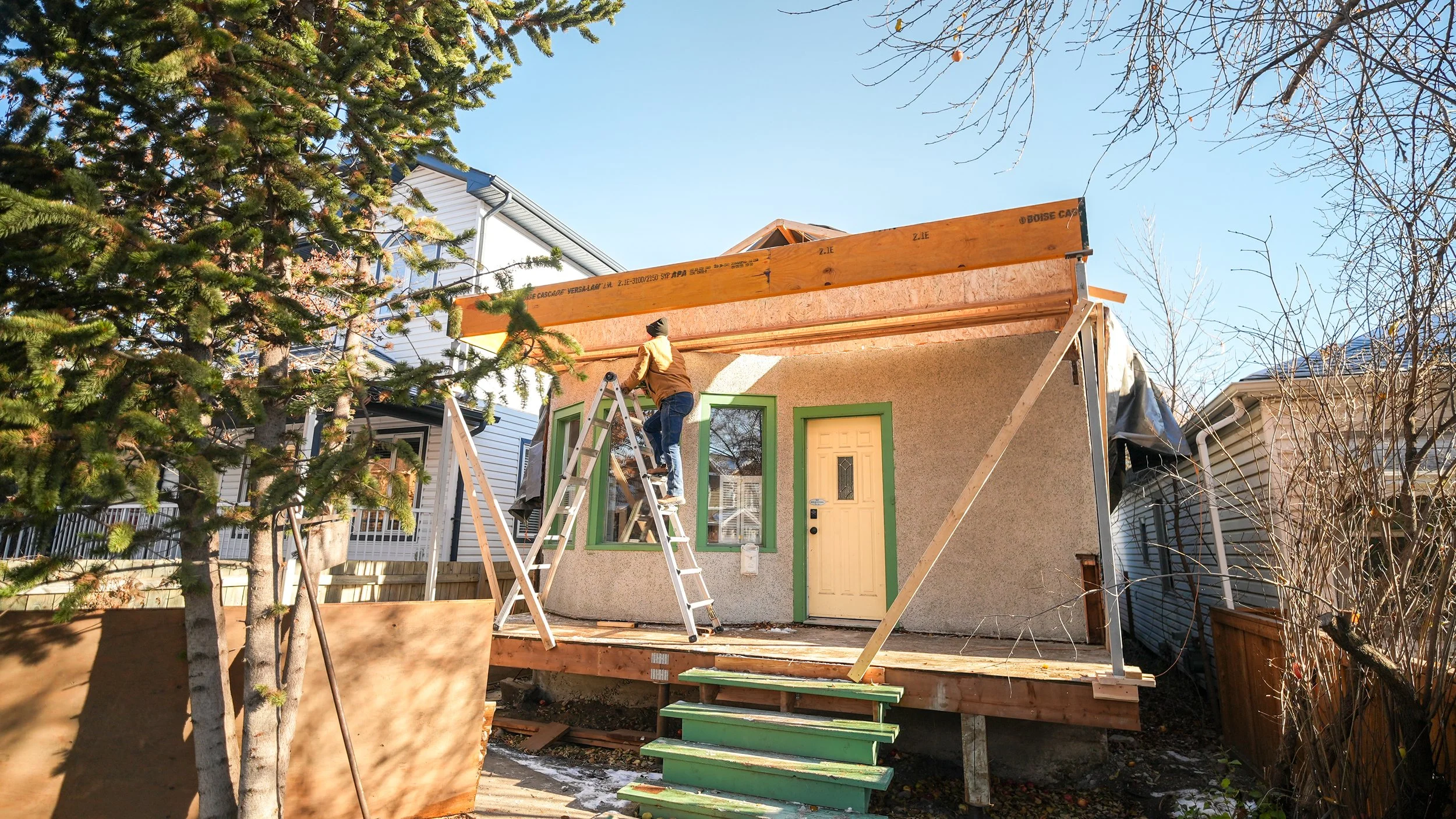 Calgary Sunny Side Home Renovation