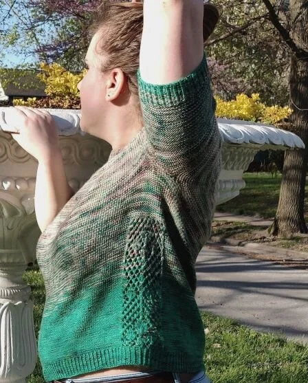 Fading Leaves Sweater Digital Pattern