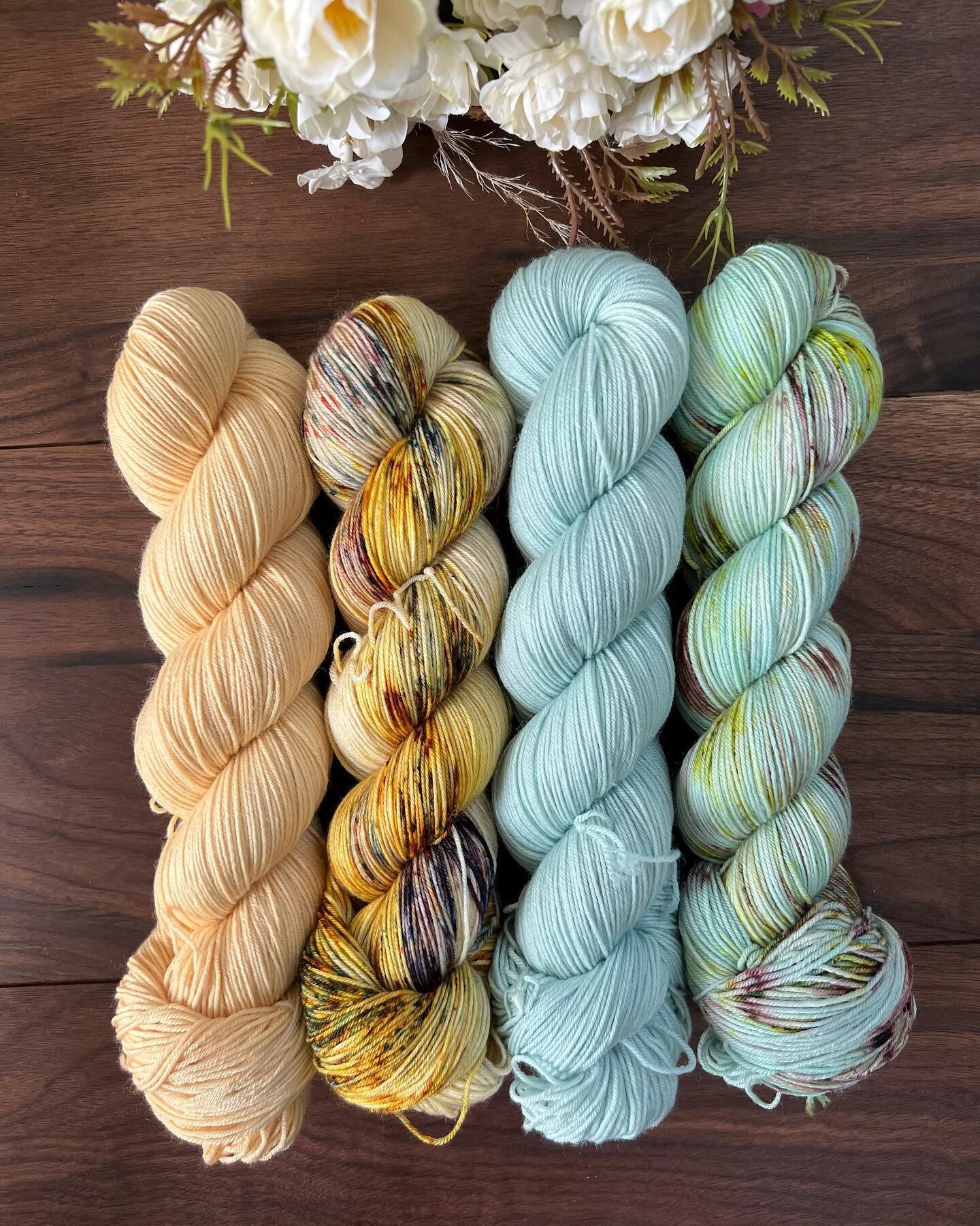 Happy Friday everyone!

Today is the 1st Friday of May &amp; that means Dyed to Order opens today (Friday, May 5th) at 6pm EDT until Friday, May 12th 😊

Since this will be the last Dyed to Order opening until September I have decided to keep the pre