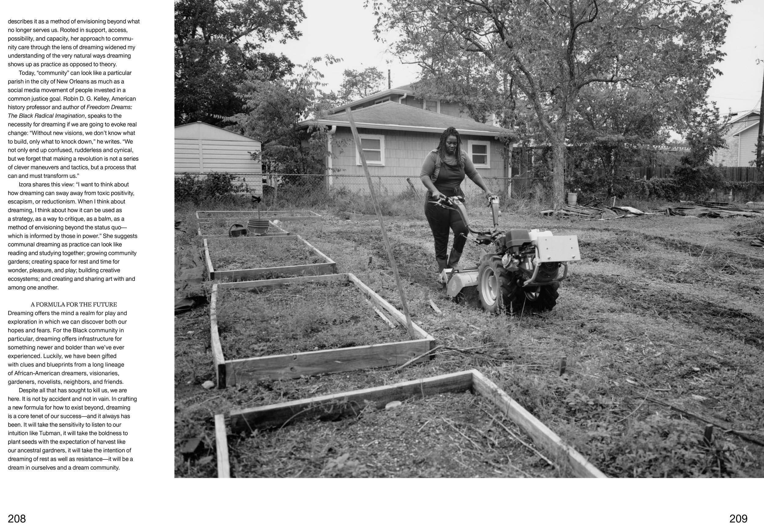  Farmer Nancy, owner of Dobbin-Kauv farm in Austin, TX. Dobbin-Kauv currently is the only Black owned farm within the city limits. 