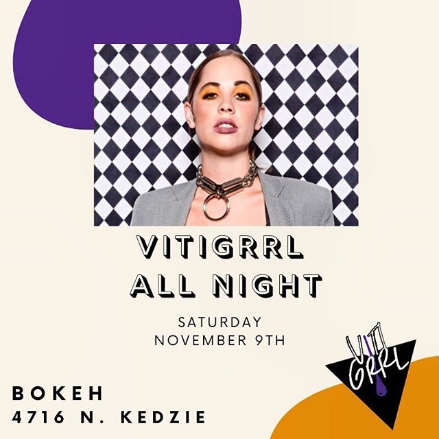 Monday got you down? Lets dream abt you, me and strong cocktails this Saturday at @bokehchicago.