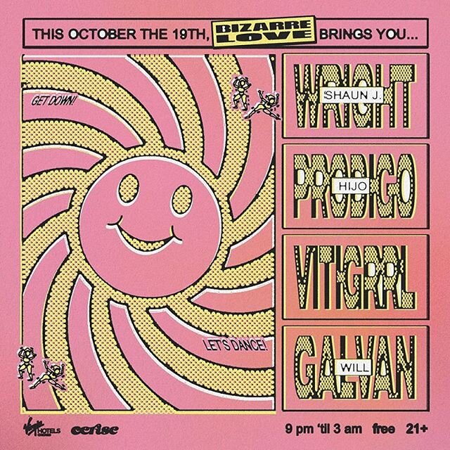 This Saturday I&rsquo;m opening for legends @hij0pr0dig0 and @shaunjwright with @willgalvan_ for @bizarrelove4evr at @ceriserooftop and I&rsquo;m overjoyed! #babygirl #vitigrrl #chicagohouse #detroittechno