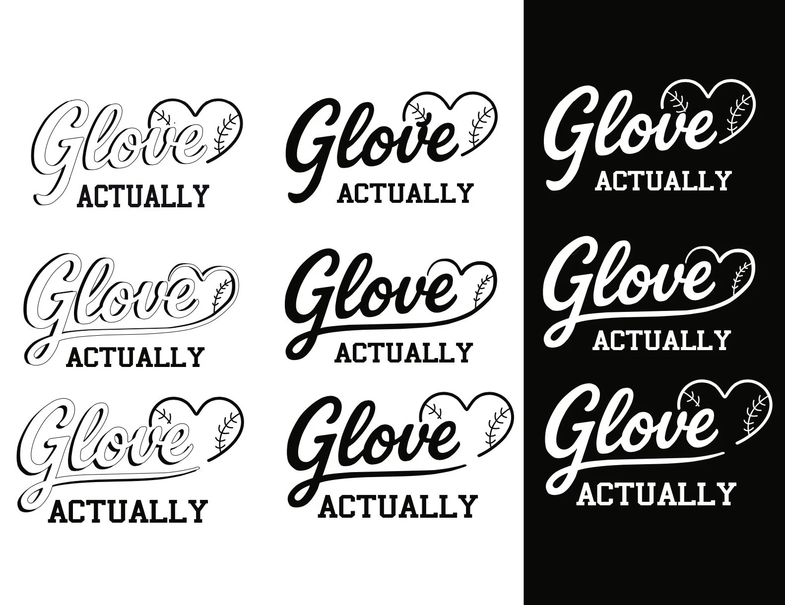 Glove Actually Podcast Logo & Branding (2025)