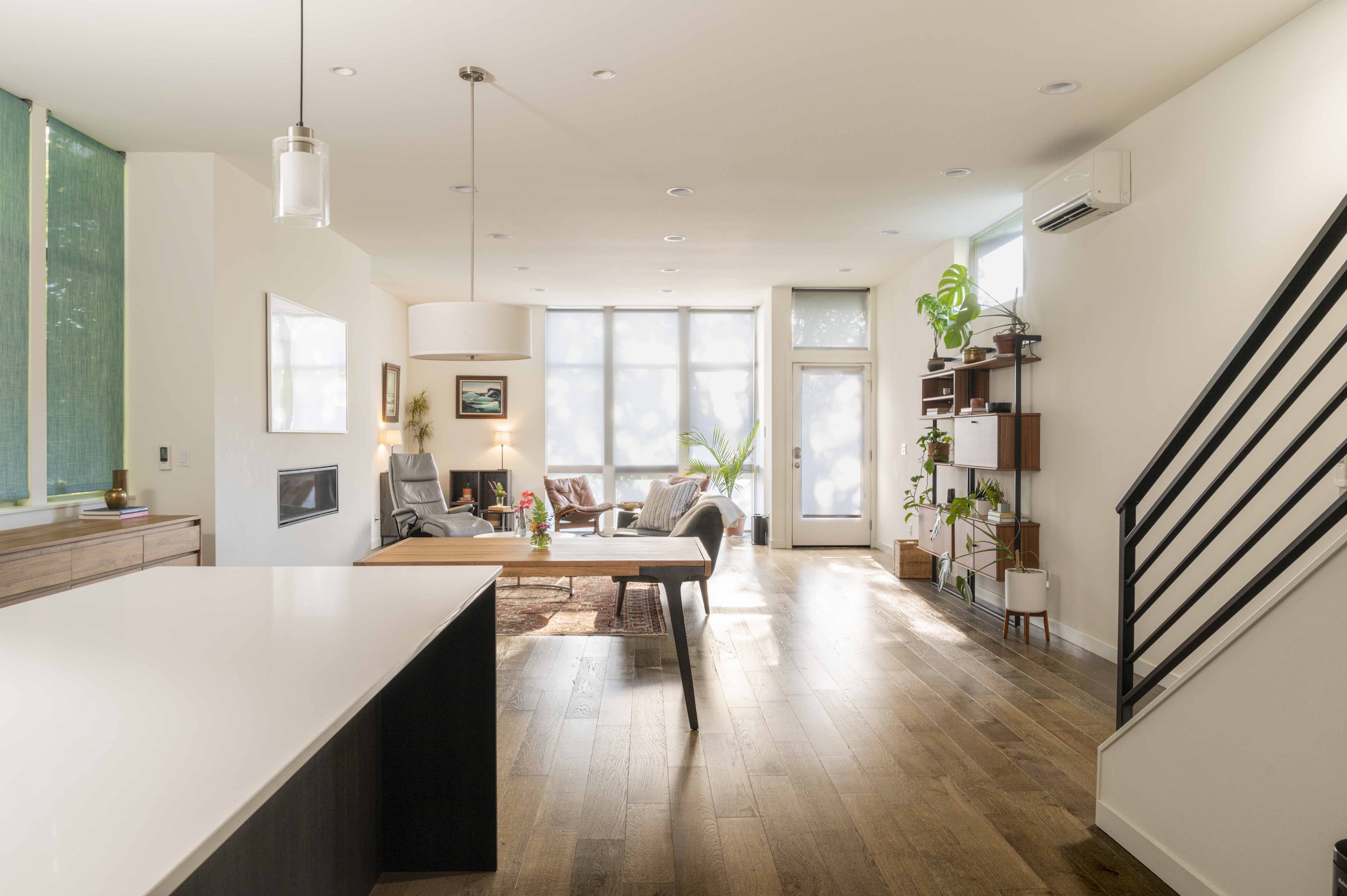Interior living room photo captured by Seattle real estate photographer