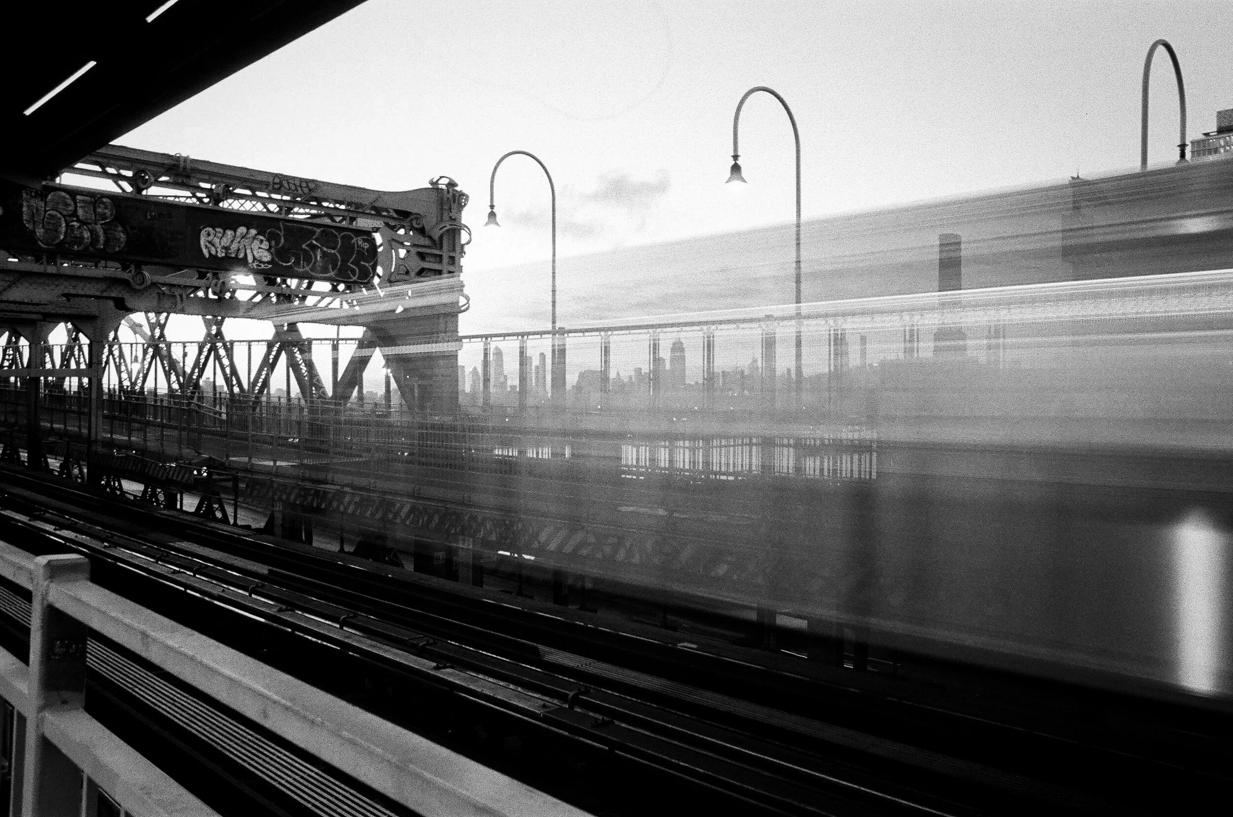 Ghost Train — Nikon F2s / Ilford HP5 © 2020 Gavin Haag