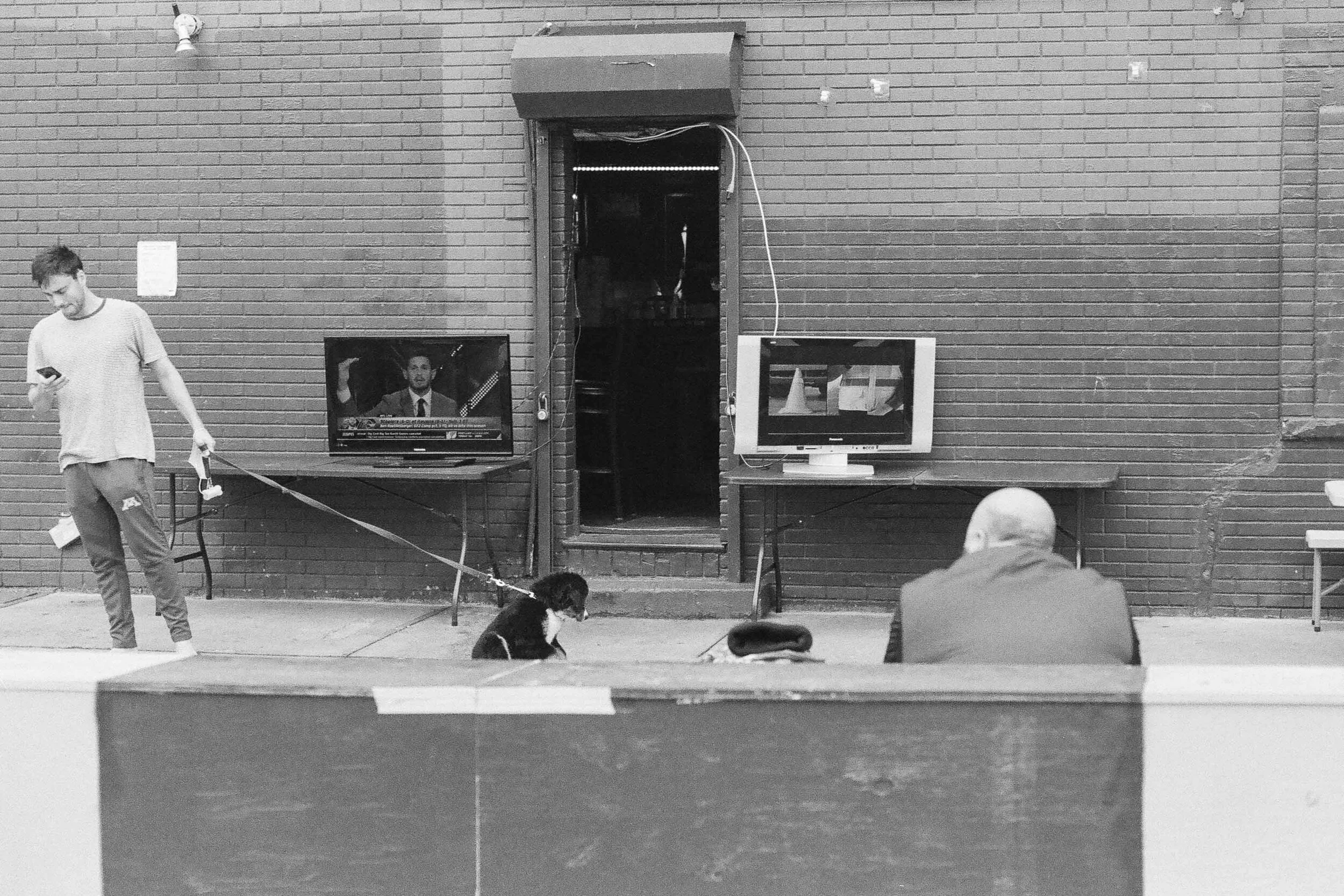 Outdoor Sports Bar — Nikon F2s / Ilford HP5 © 2020 Gavin Haag