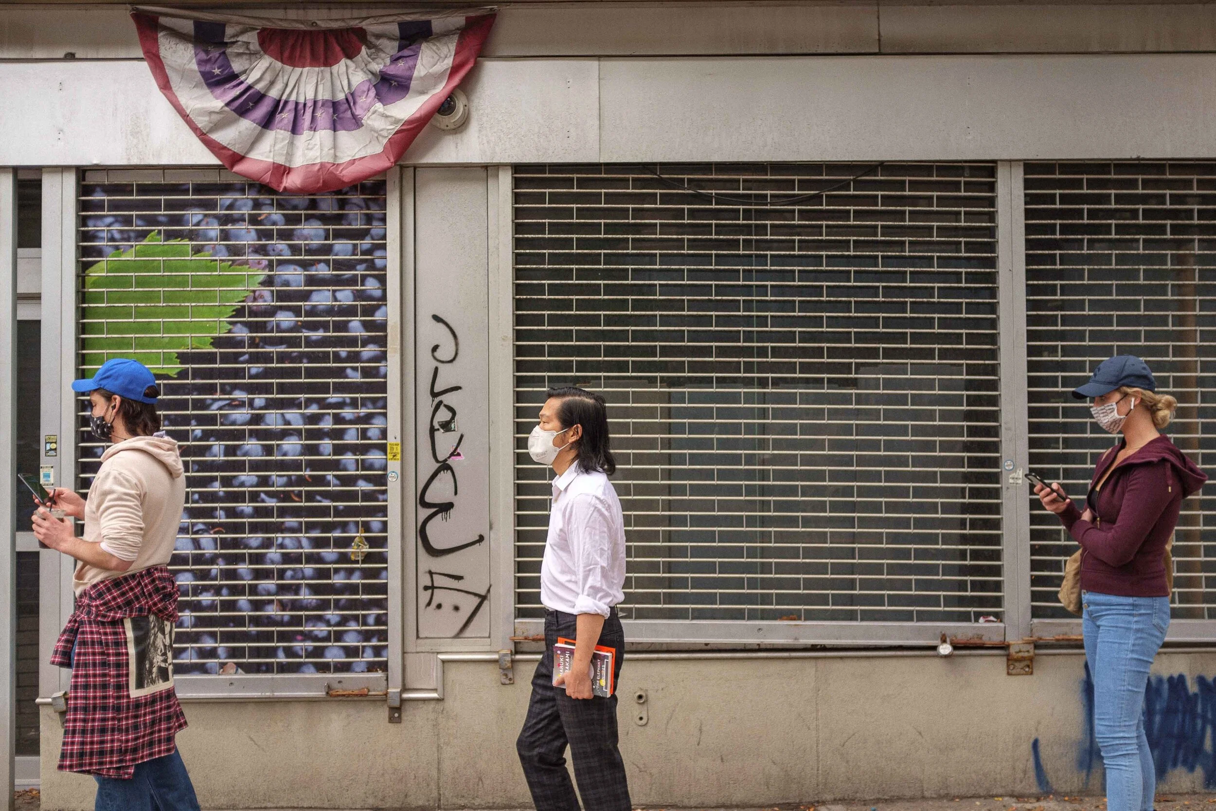 Voting — Fujifilm X100 © 2020 Gavin Haag