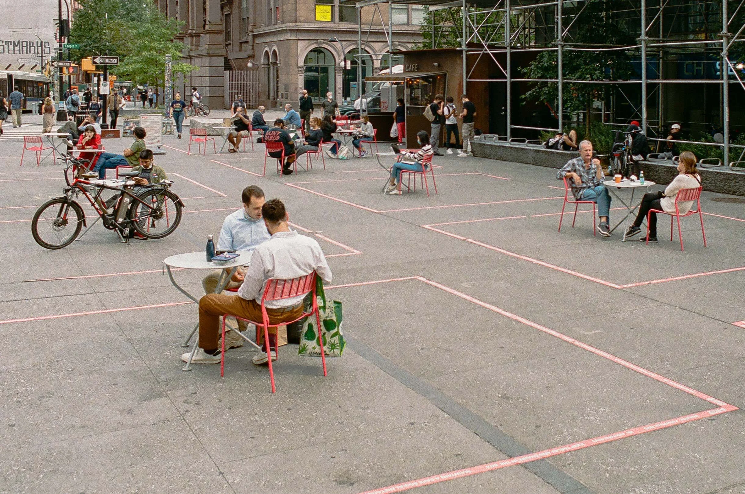Astor Place — Nikon F2s / Kodak Portra 400 © 2020 Gavin Haag
