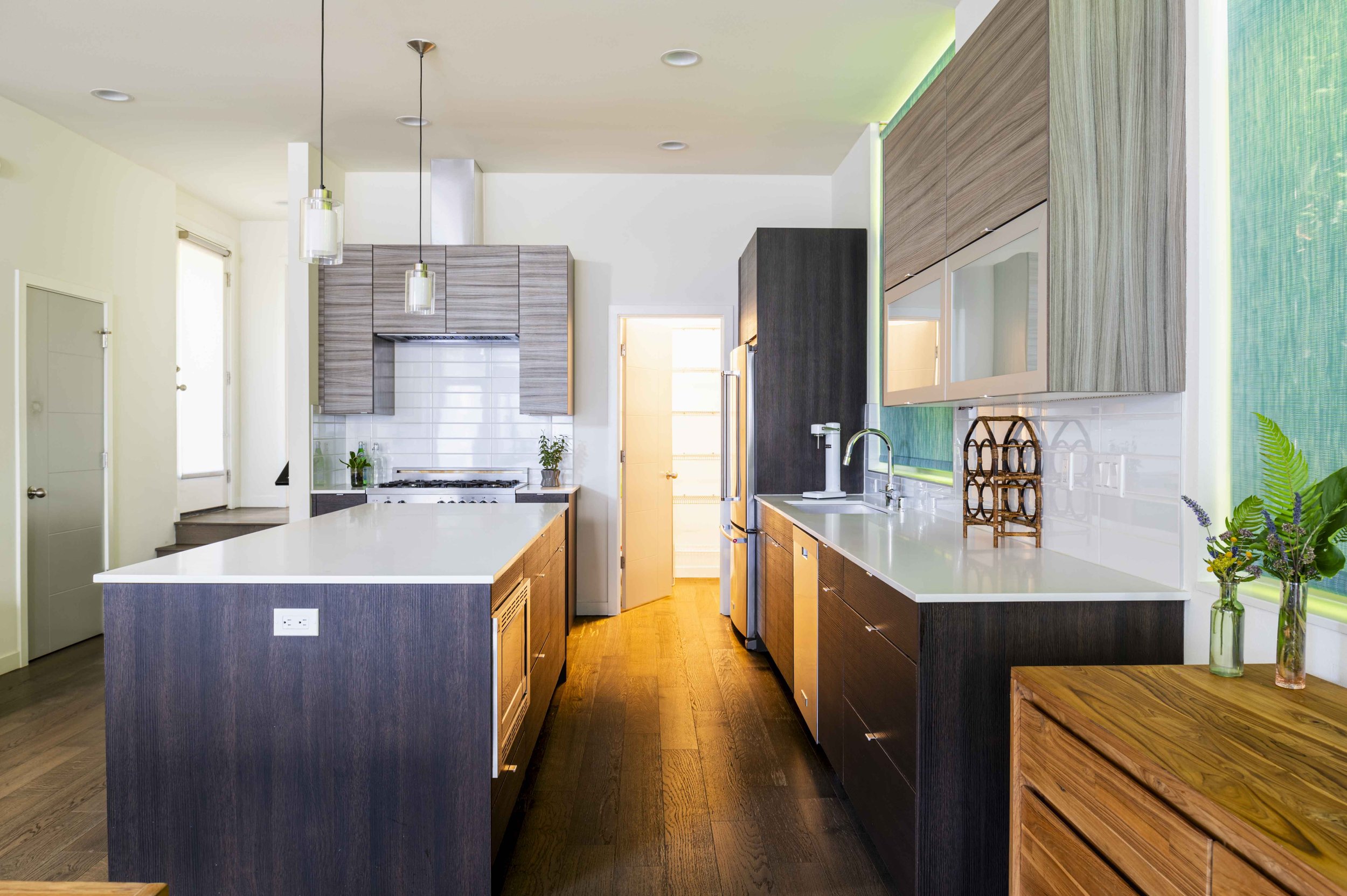 Stylish Airbnb rental photographed by Seattle photographer to highlight property features