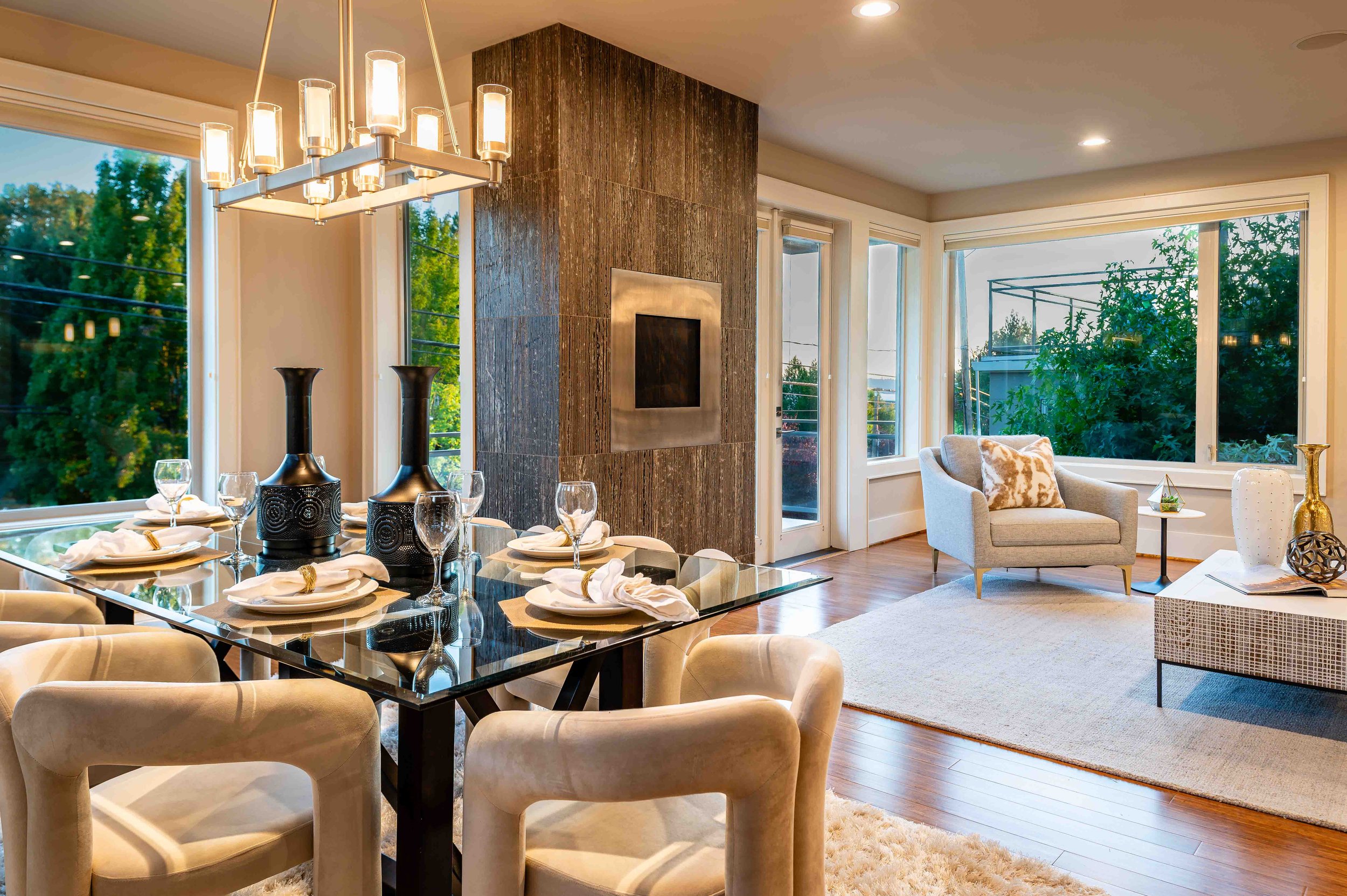 Seattle real estate photographer showcasing luxury home interiors