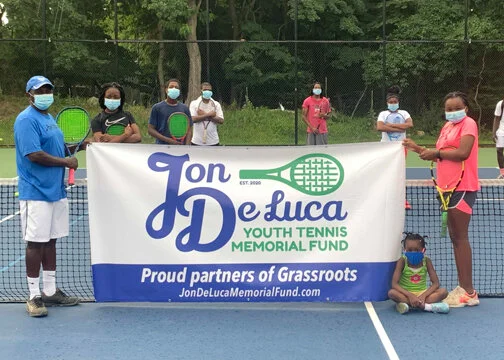 Tennis Court Dedication
